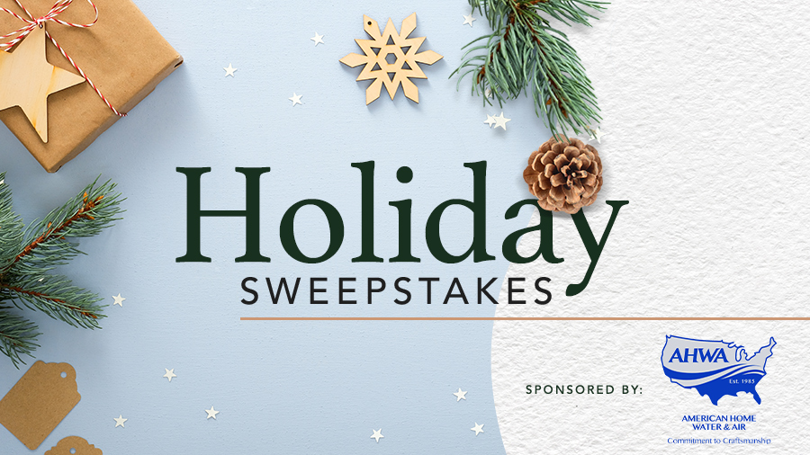 American Home Water & Air Holiday Sweepstakes 2022