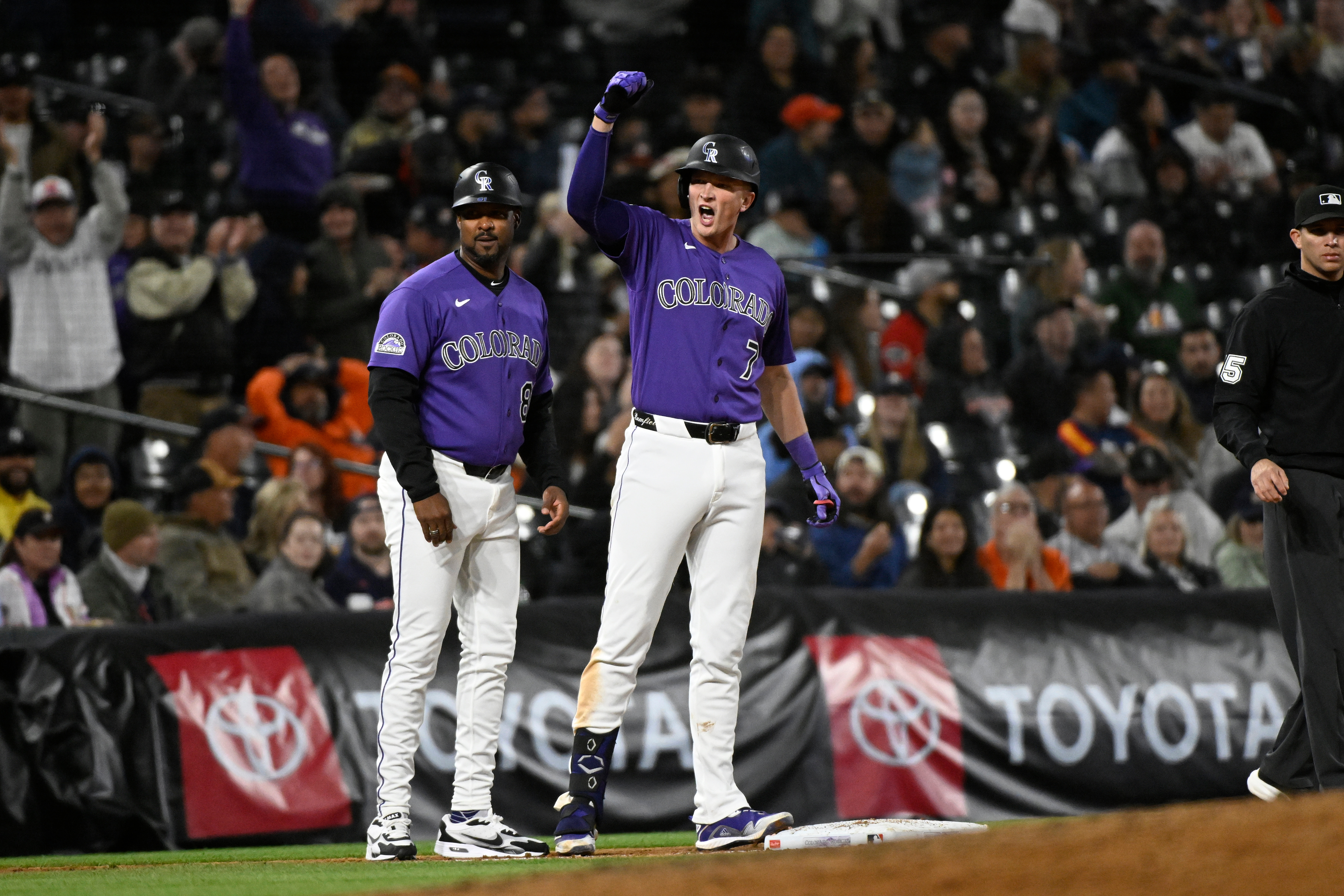 Astros Rockies Baseball