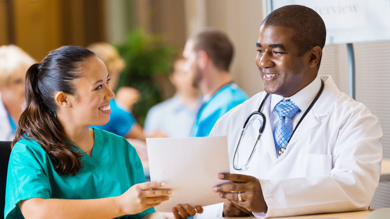 Hospital career fair (FILE)