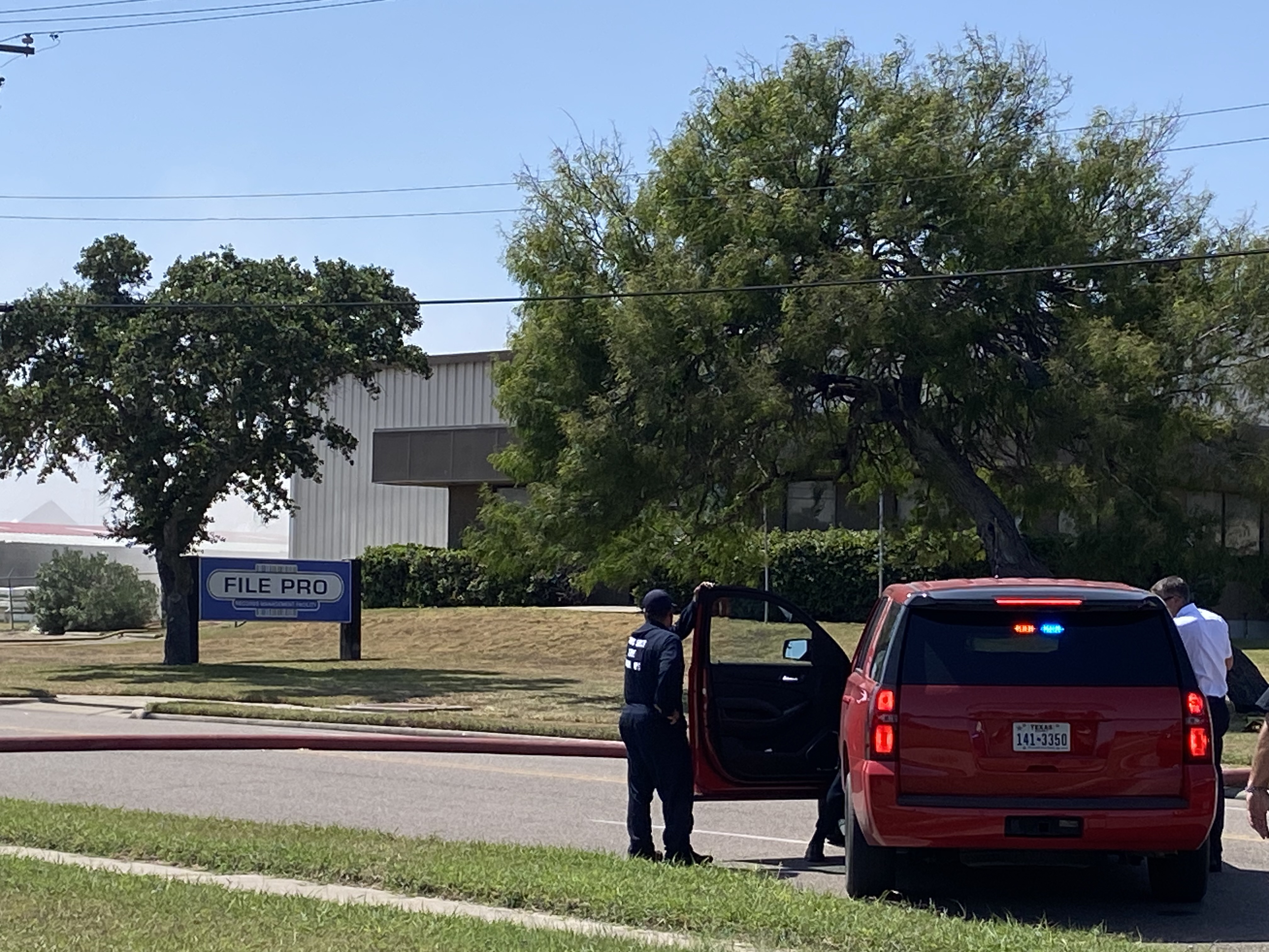 CCFD working to control fire at File Pro building on Lipan Street - Vimarsana News