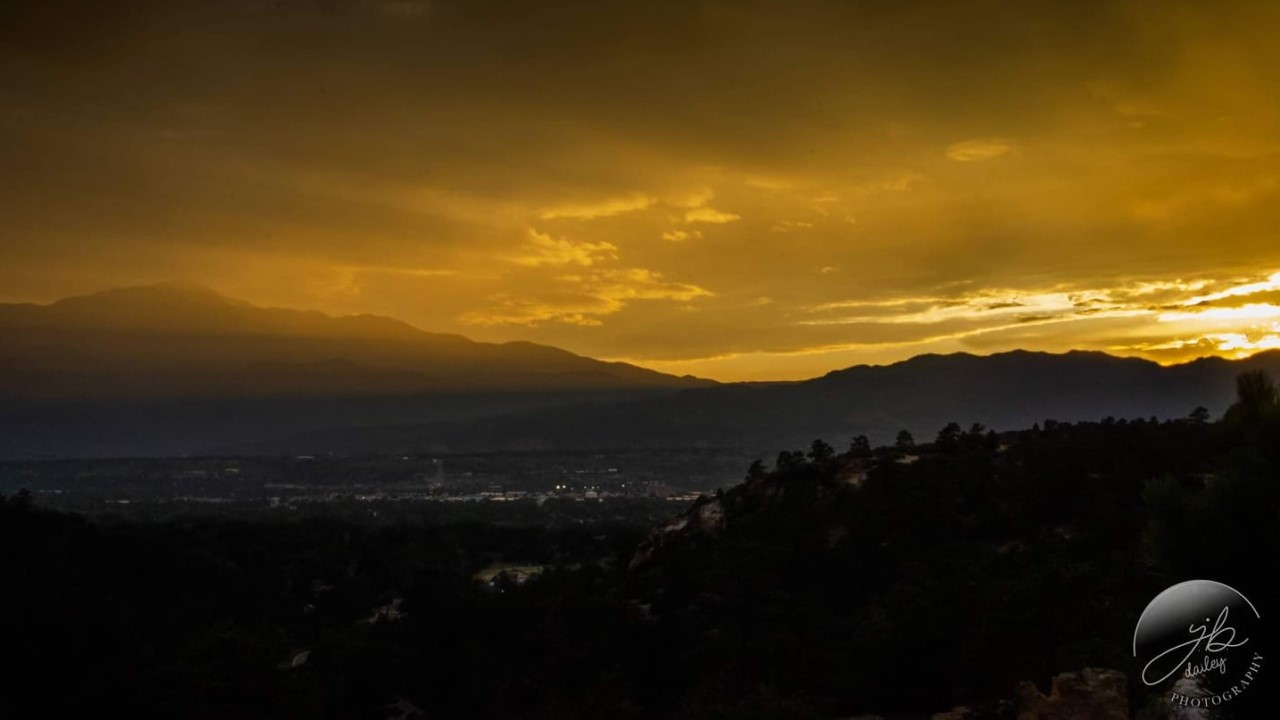 Pikes Peak sunset