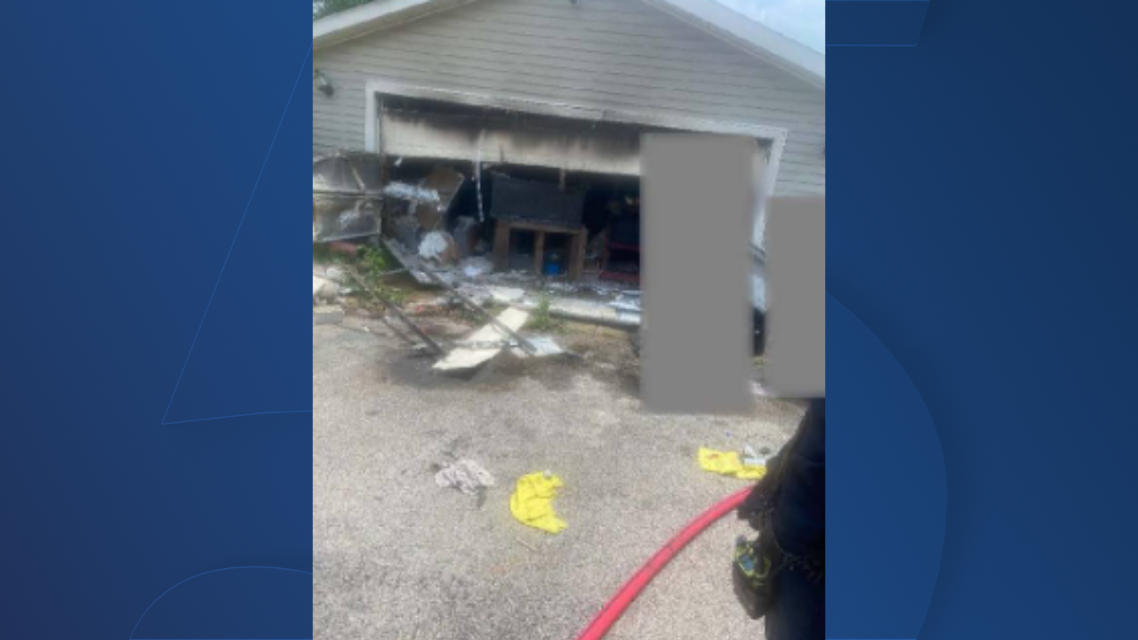 Rutherford County Garage Fire 