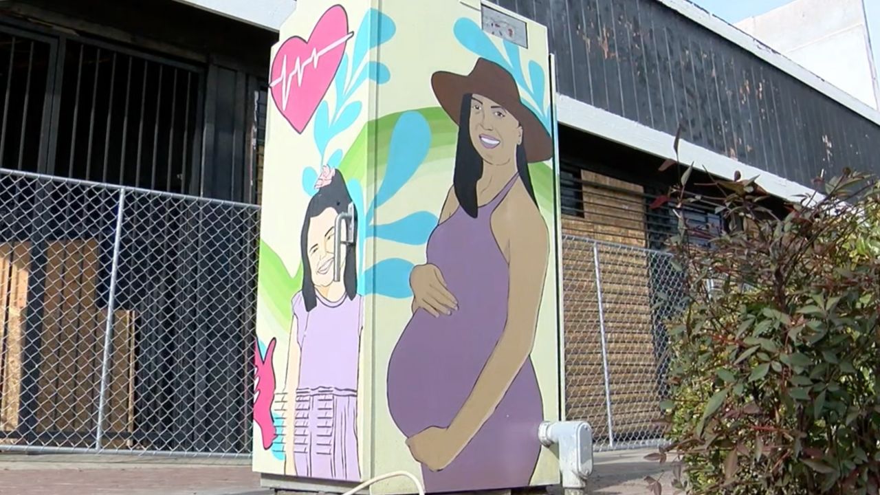 Chester Ave electrical box art
