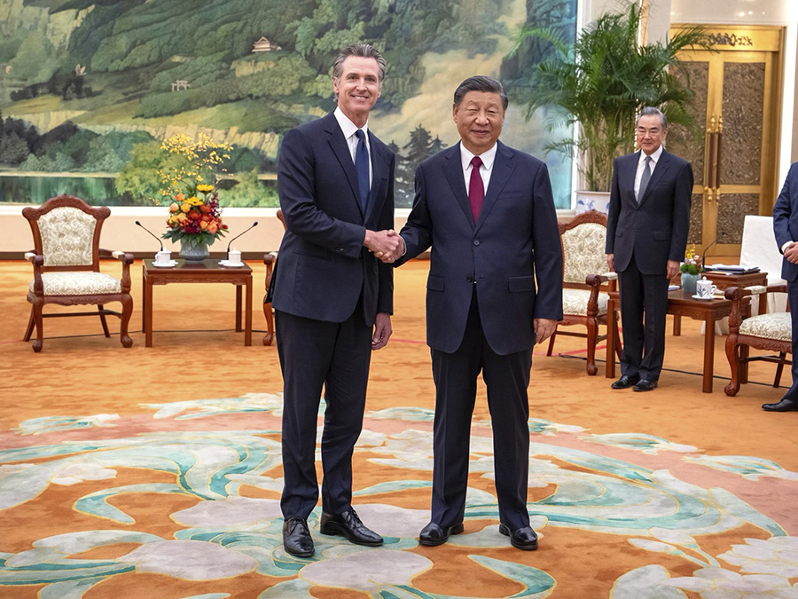 China US Newsom