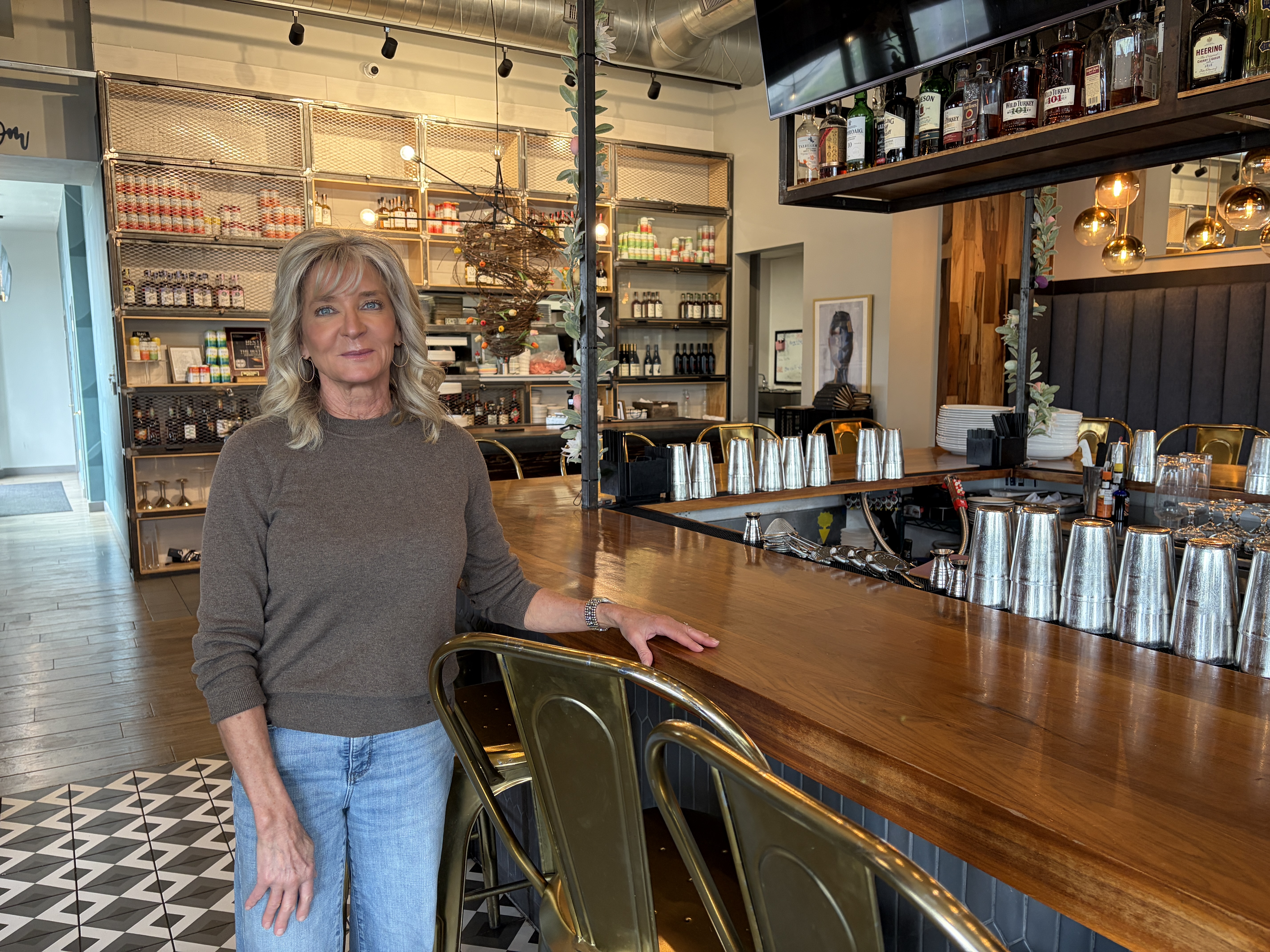 Sharon Bosley, owner of Bitter Tom’s Distillery, has been hard at work adjusting and readjusting to the updated orders from health and safety officials