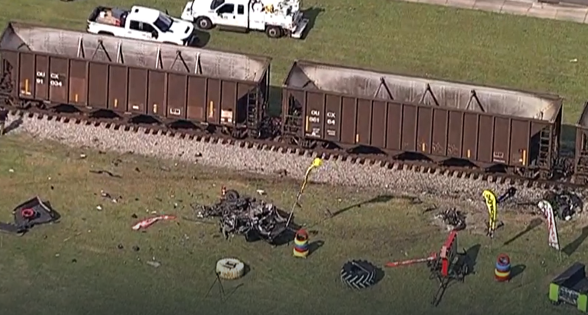 Train vs. Truck Crash