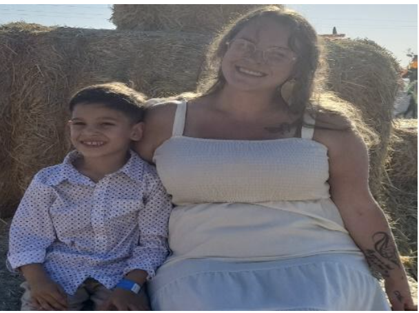 Missing Kimberly Grinder and son