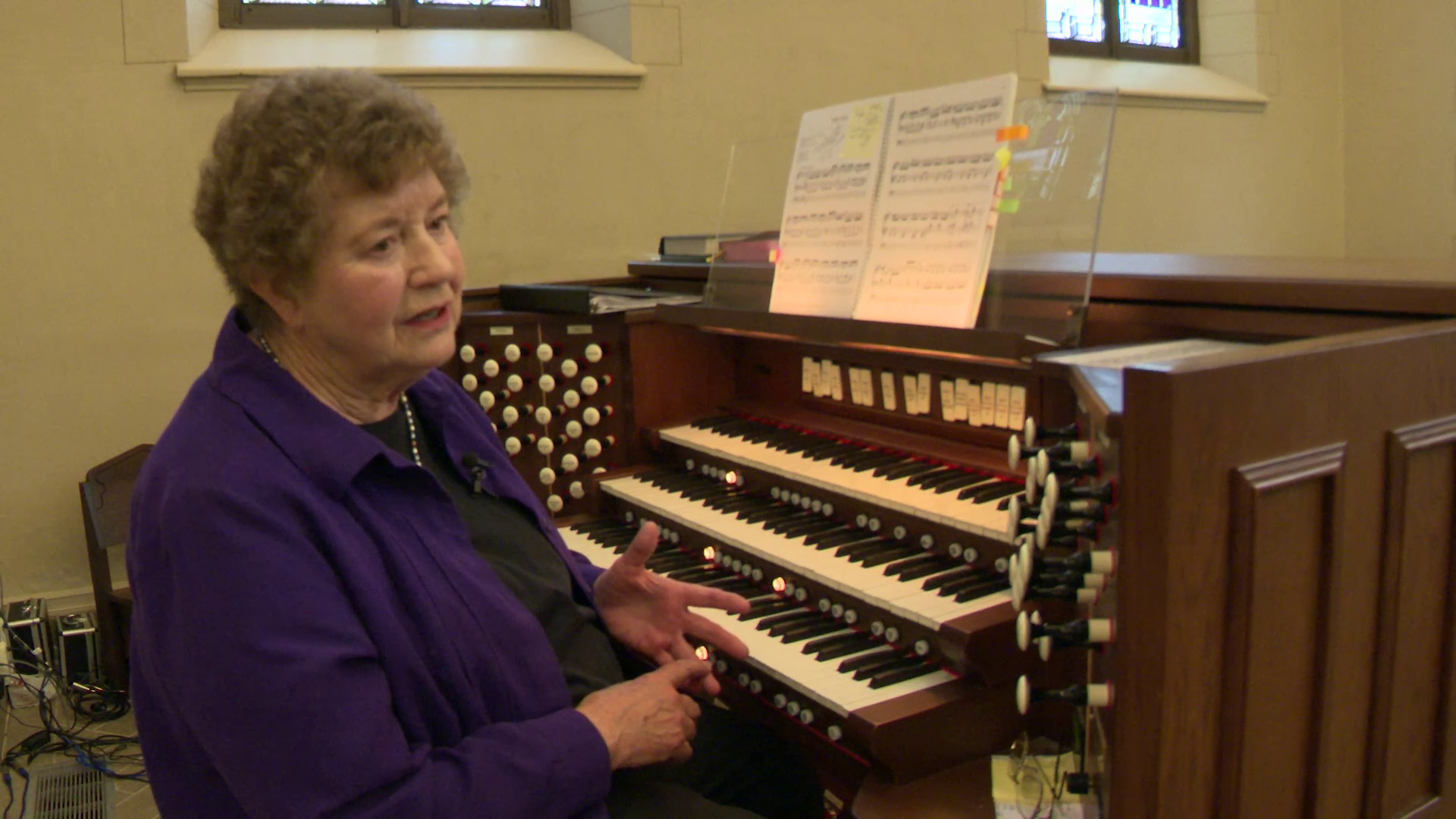Jeanne Tonkovich has been serving as lead organist for the parish since 2005