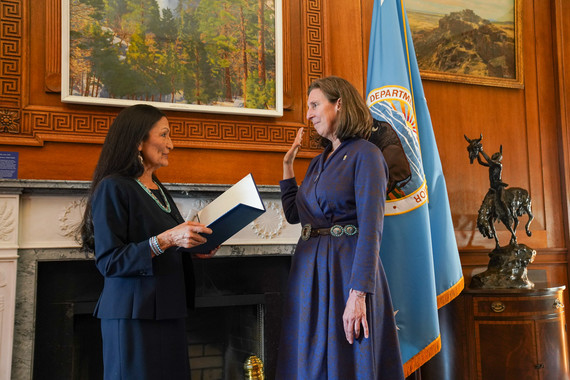 Martha Williams sworn in as Director of the U.S. Fish and Wildlife Service