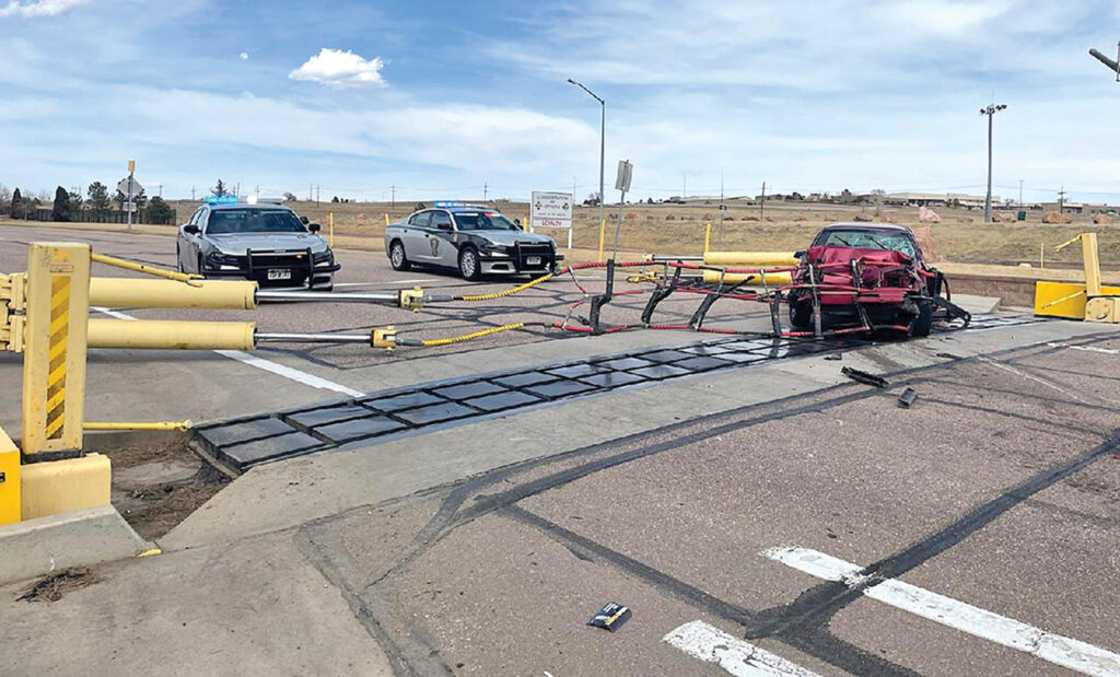 GRAB deployed at Ft Carson gate