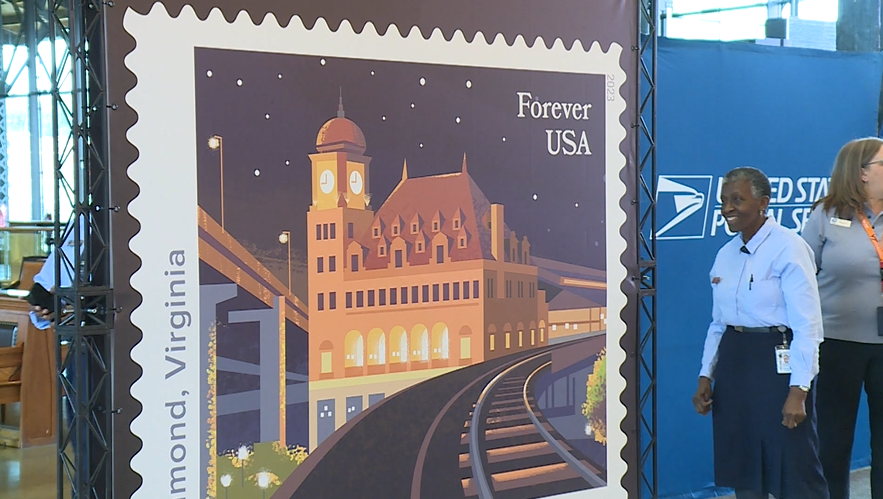 Main Street Station Stamp