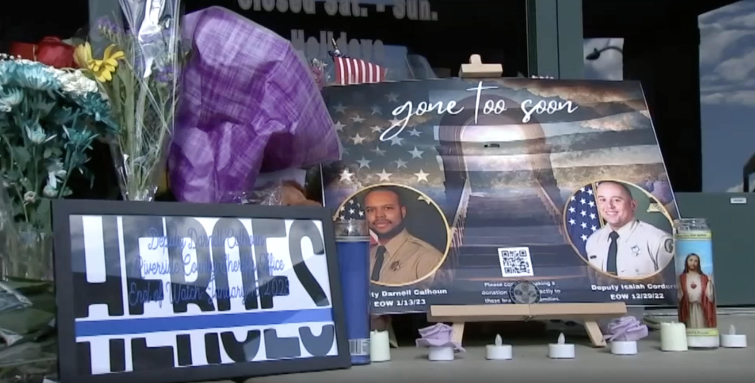 Deputy Darnell Calhoun's funeral 