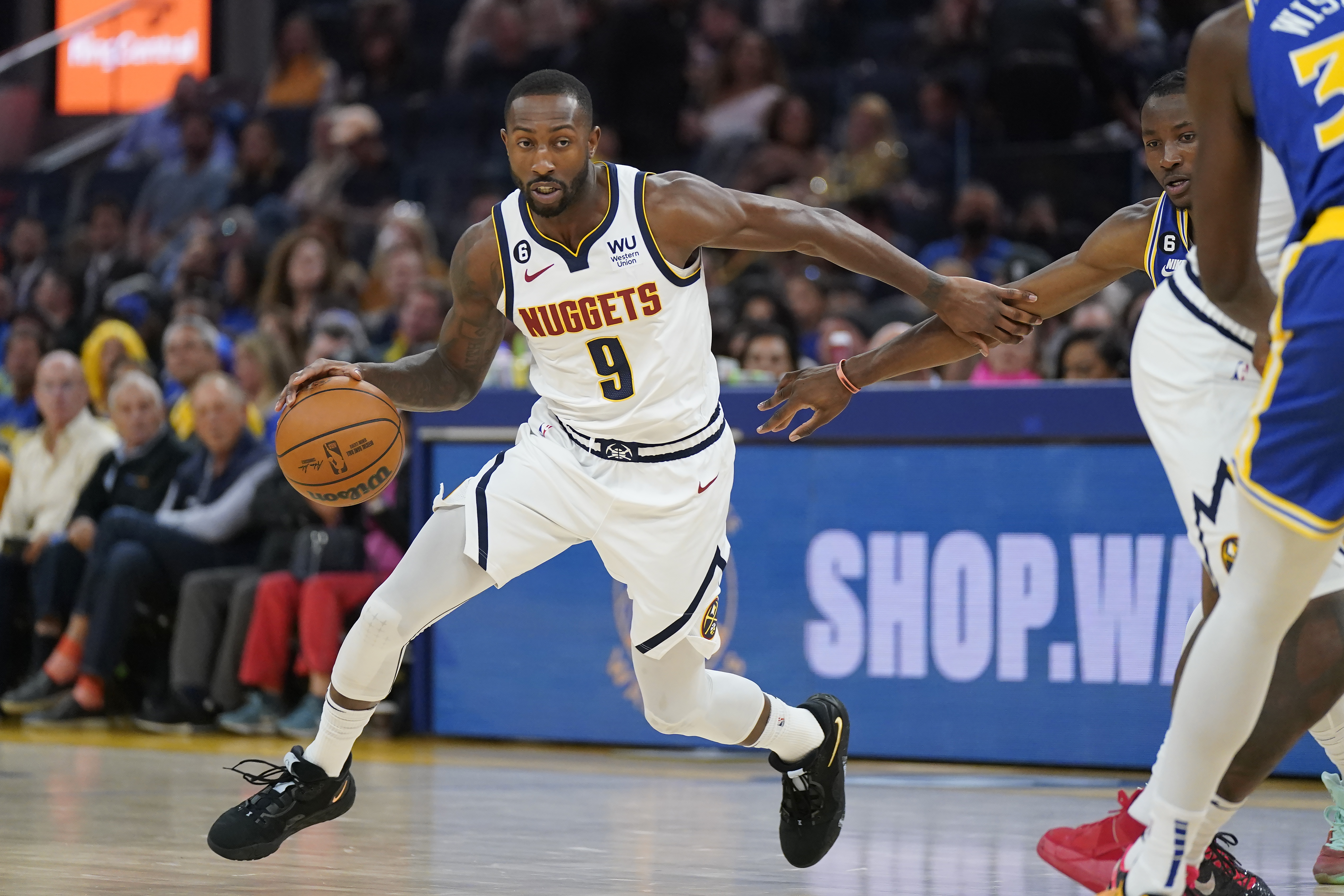 Nuggets Warriors Basketball