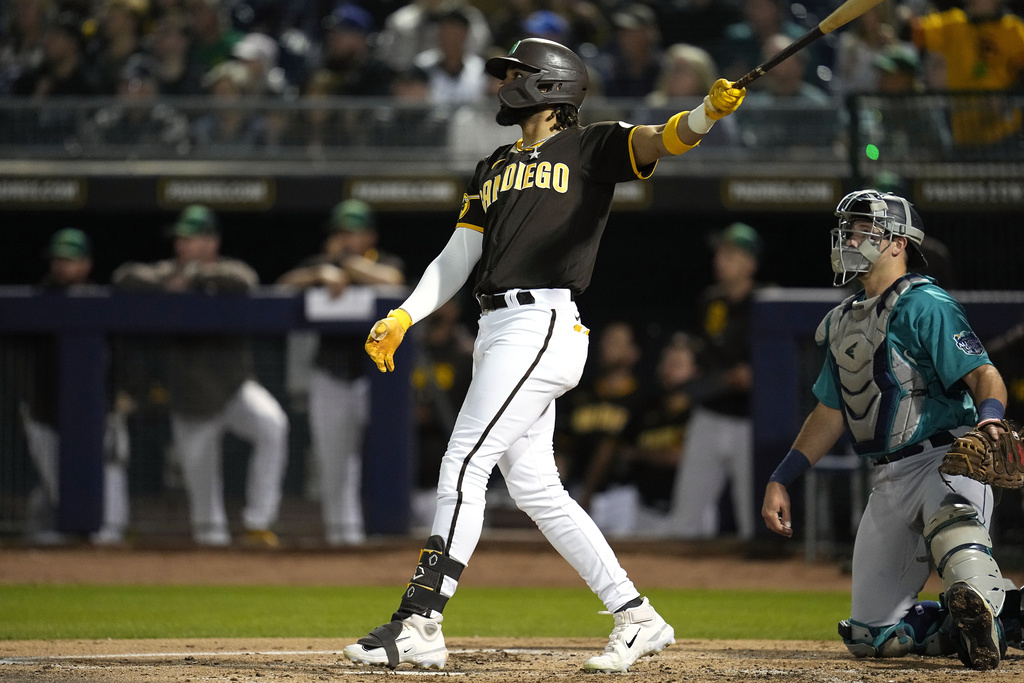 Padres Mariners Spring Baseball