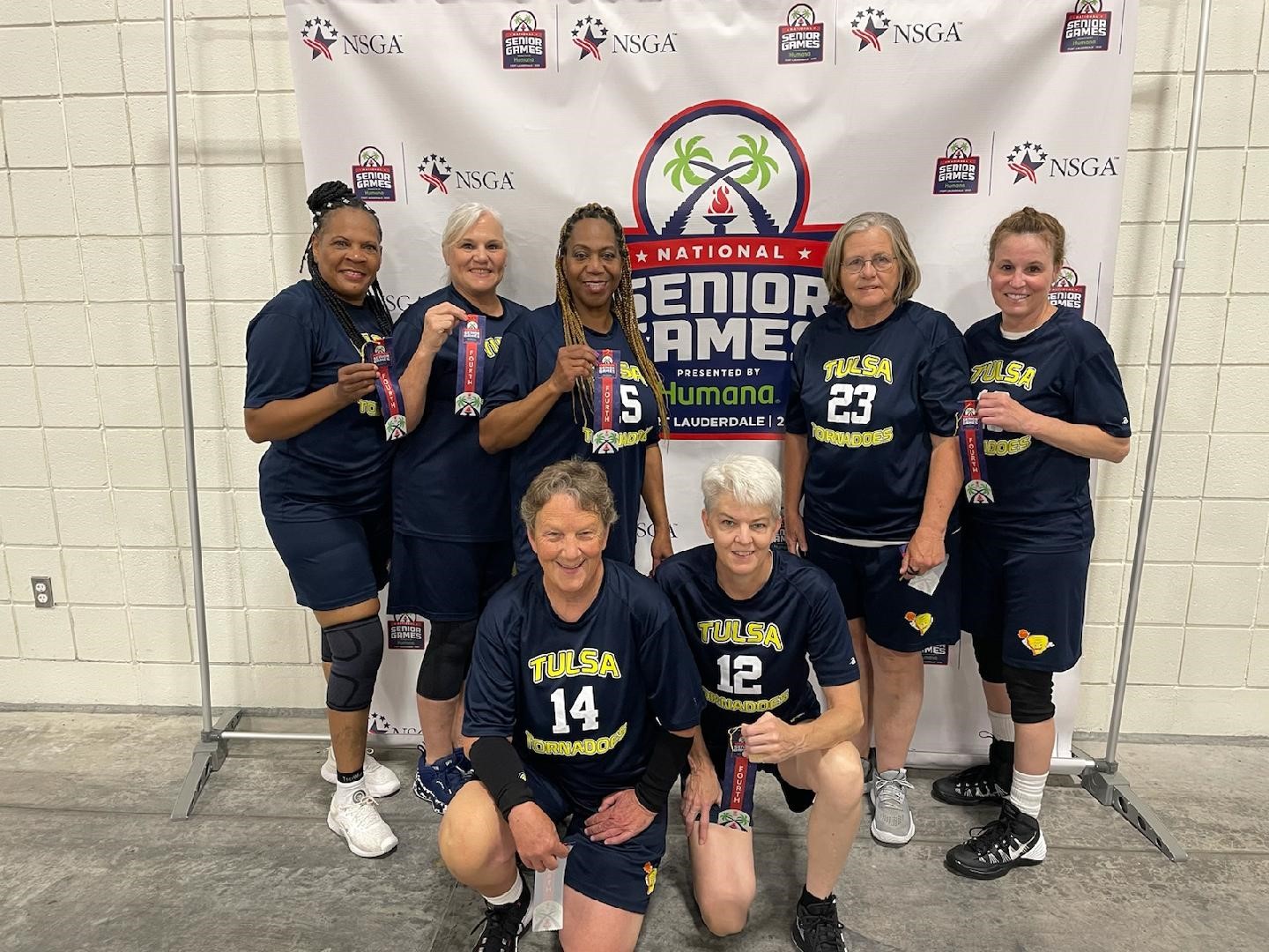 Tulsa Tornadoes in 4th place