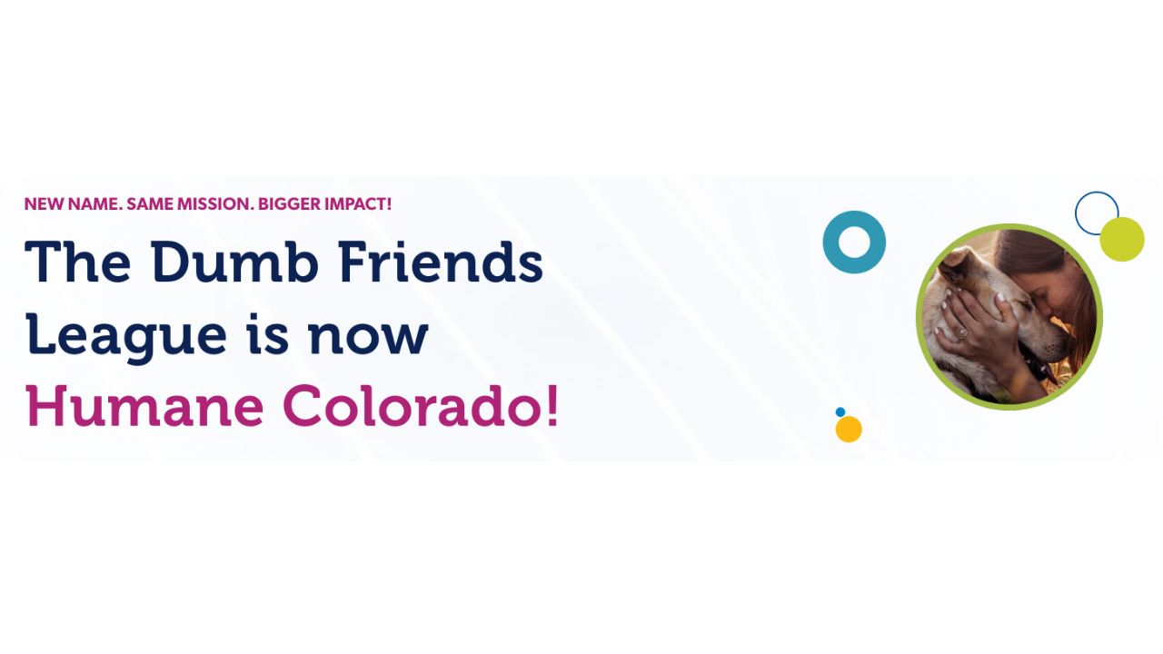 Dumb Friends League chances name to Humane Colorado