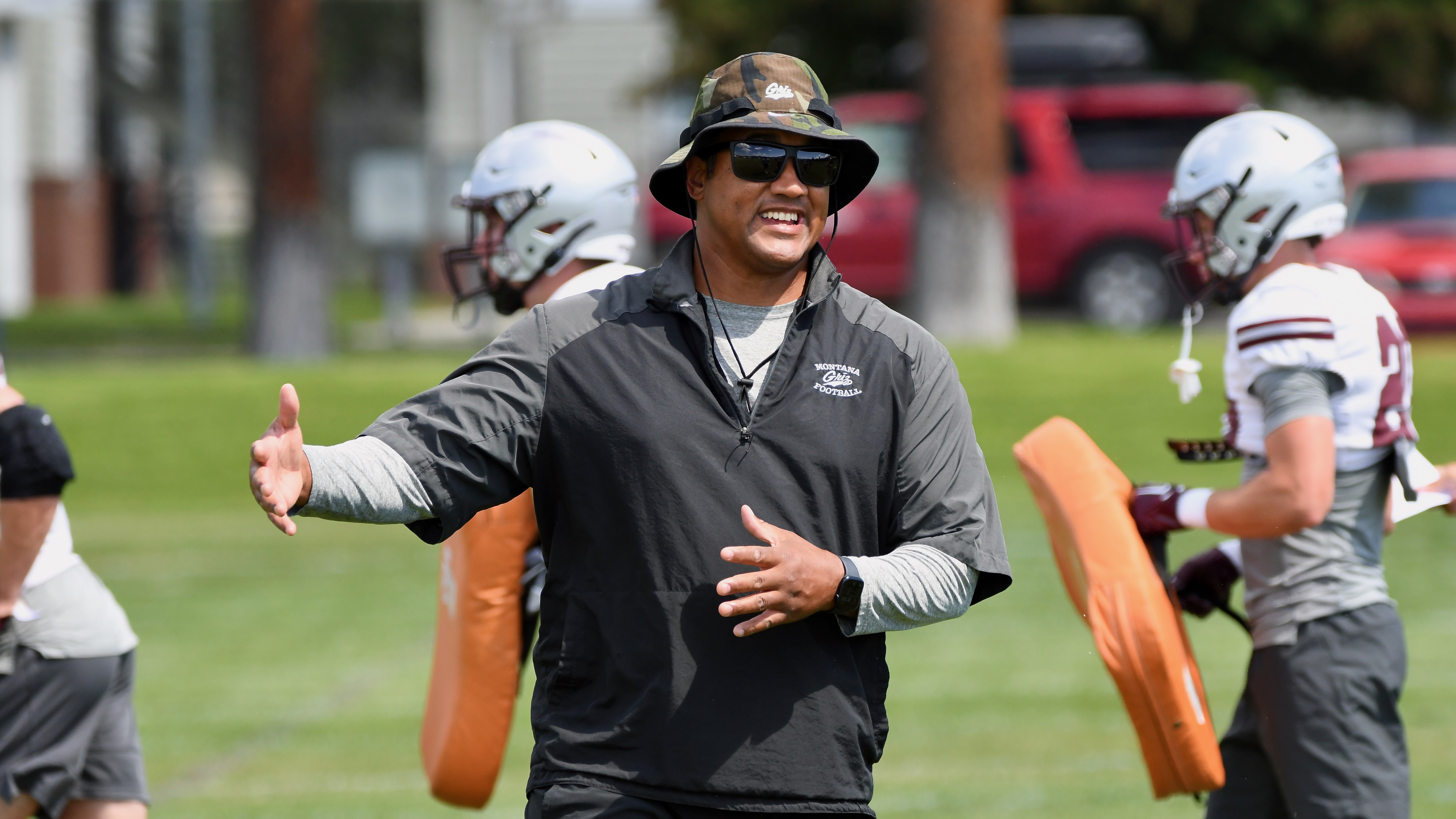 Griz fall football practice
