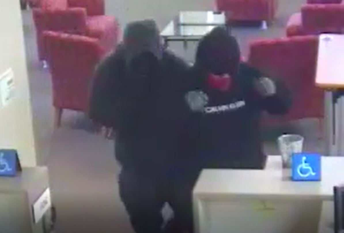 Pueblo PD looking for bank robbery suspects