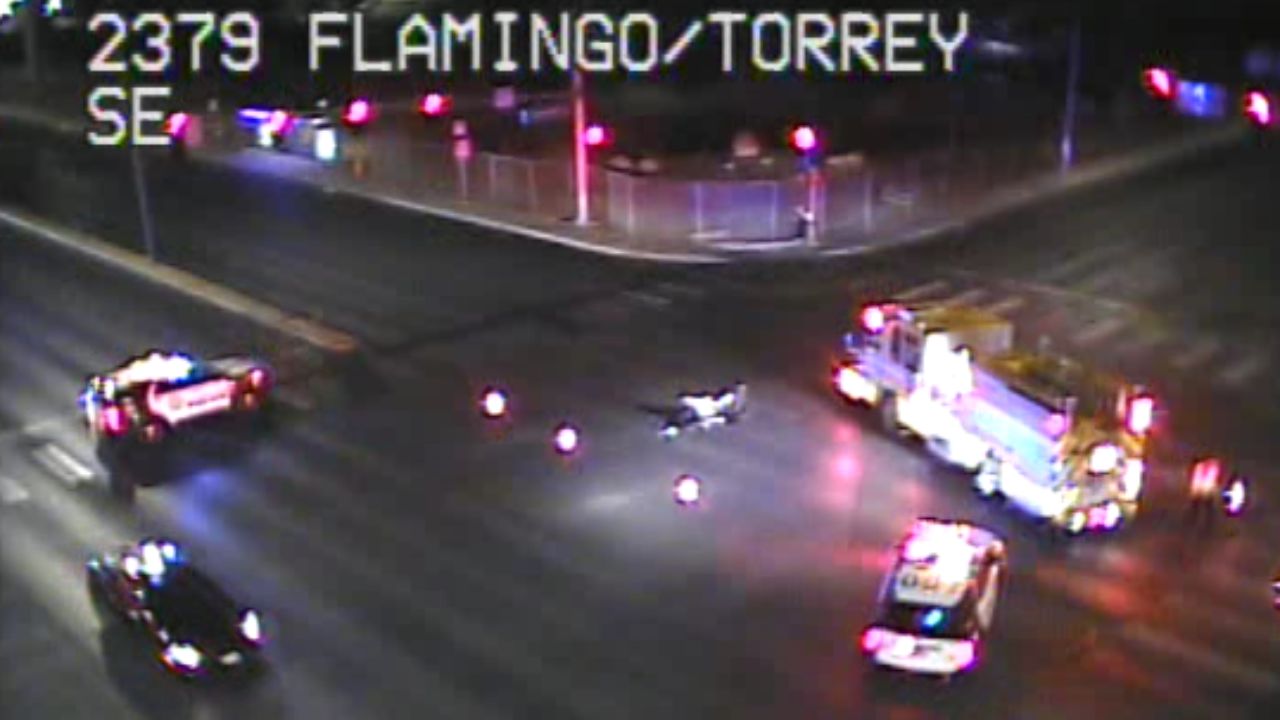 Crash at Flamingo and Torrey Pines crash