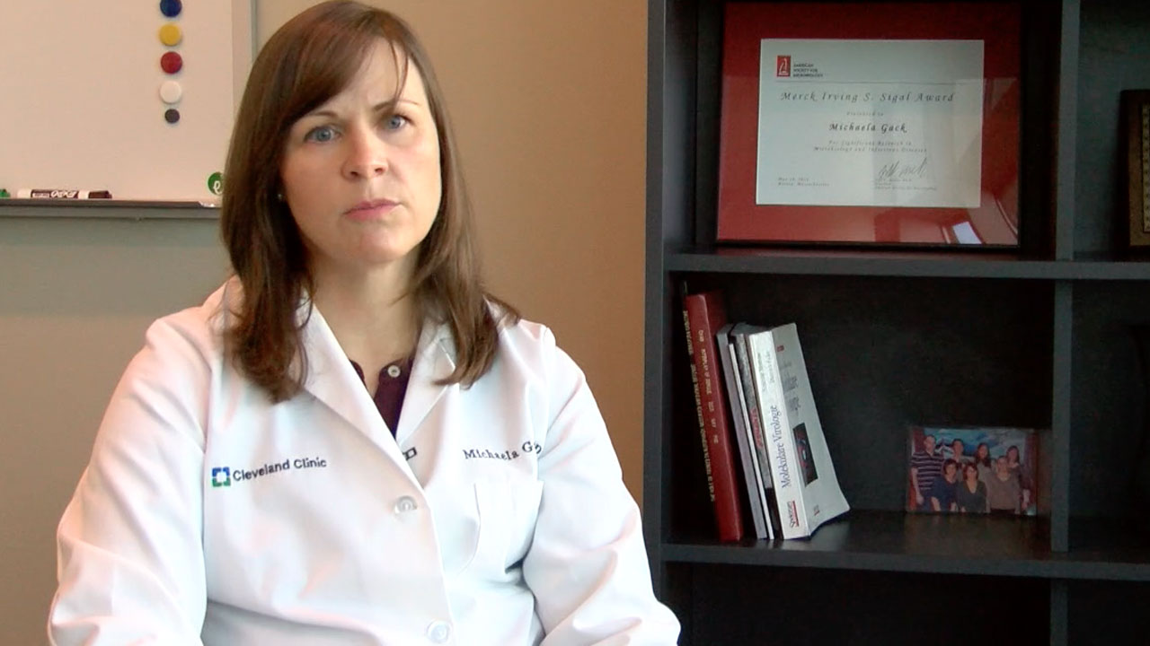 Dr. Michaela Gack speaks about $5.6 million grant