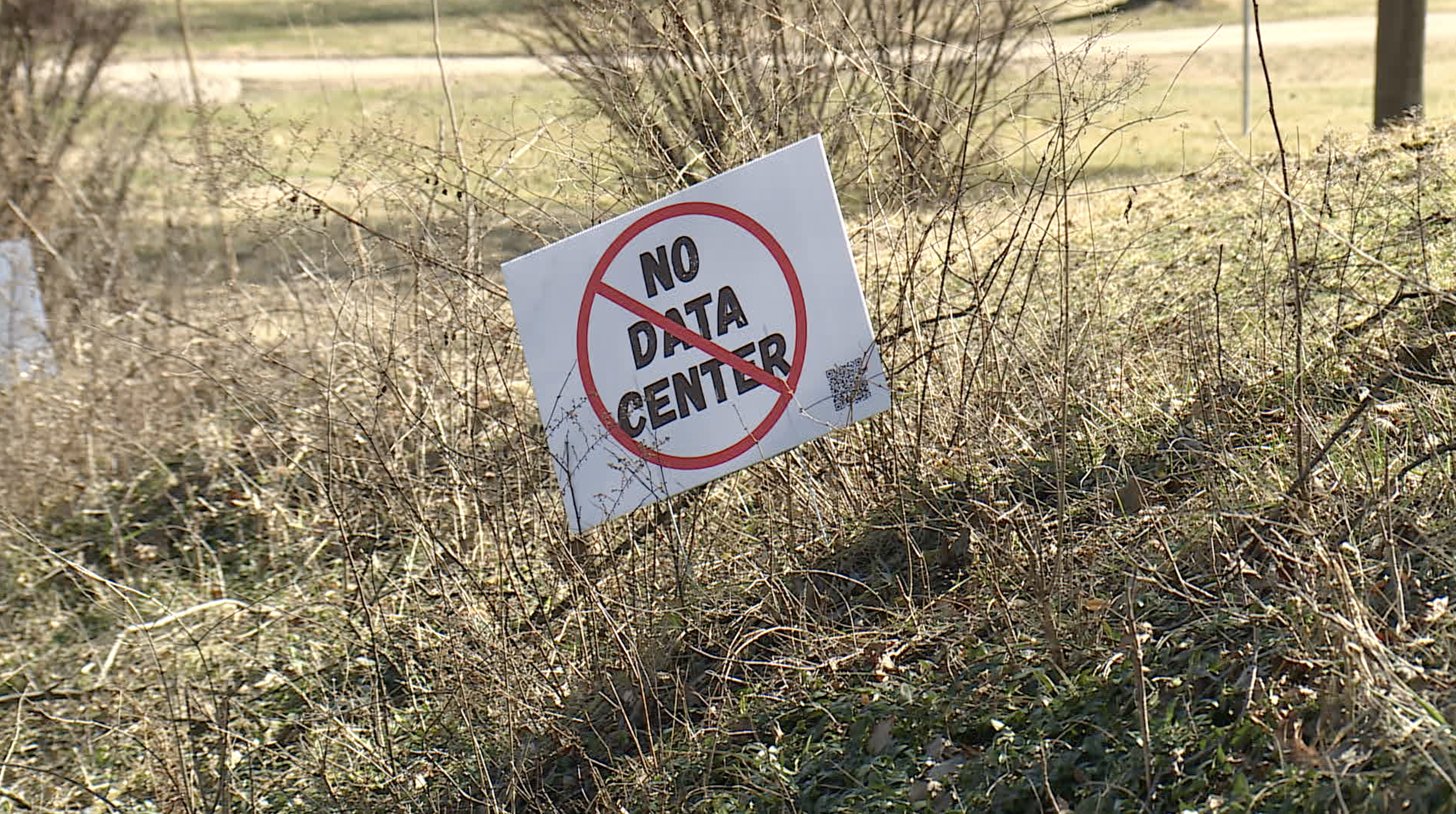 No data Center sign Independence