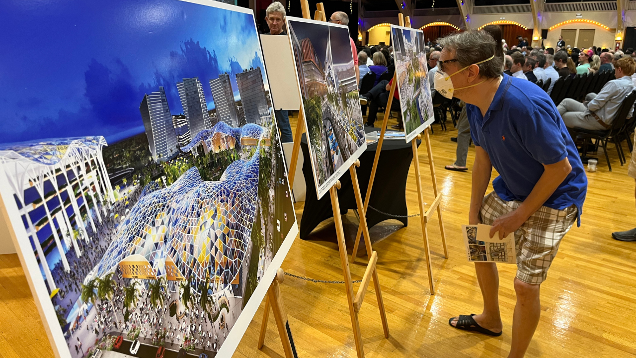 Baseball and affordable housing: developers pitch plans for Tropicana Field site
