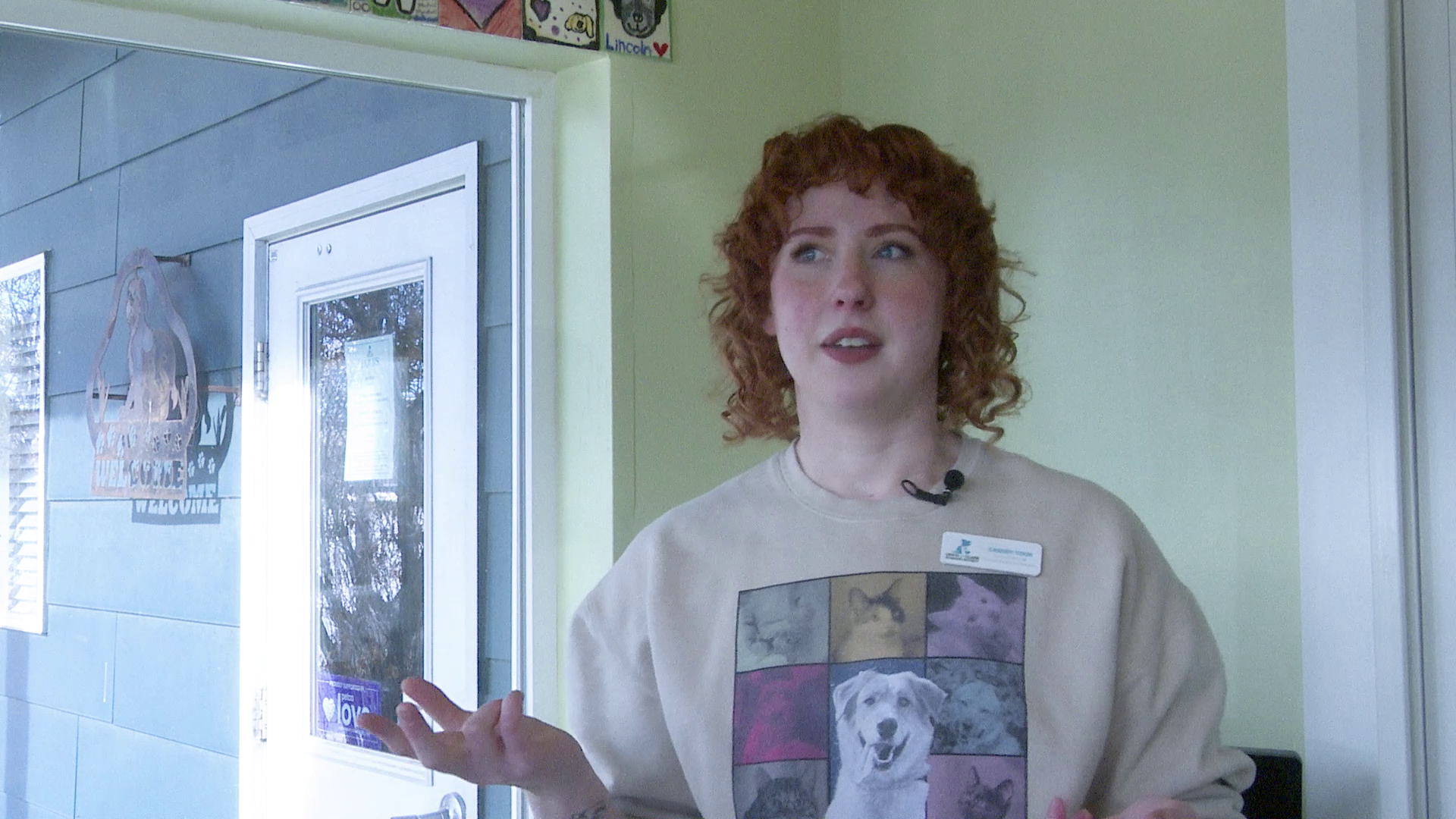 Cassidy Cook, the director of development and communications at the Lewis and Clark Humane Society.