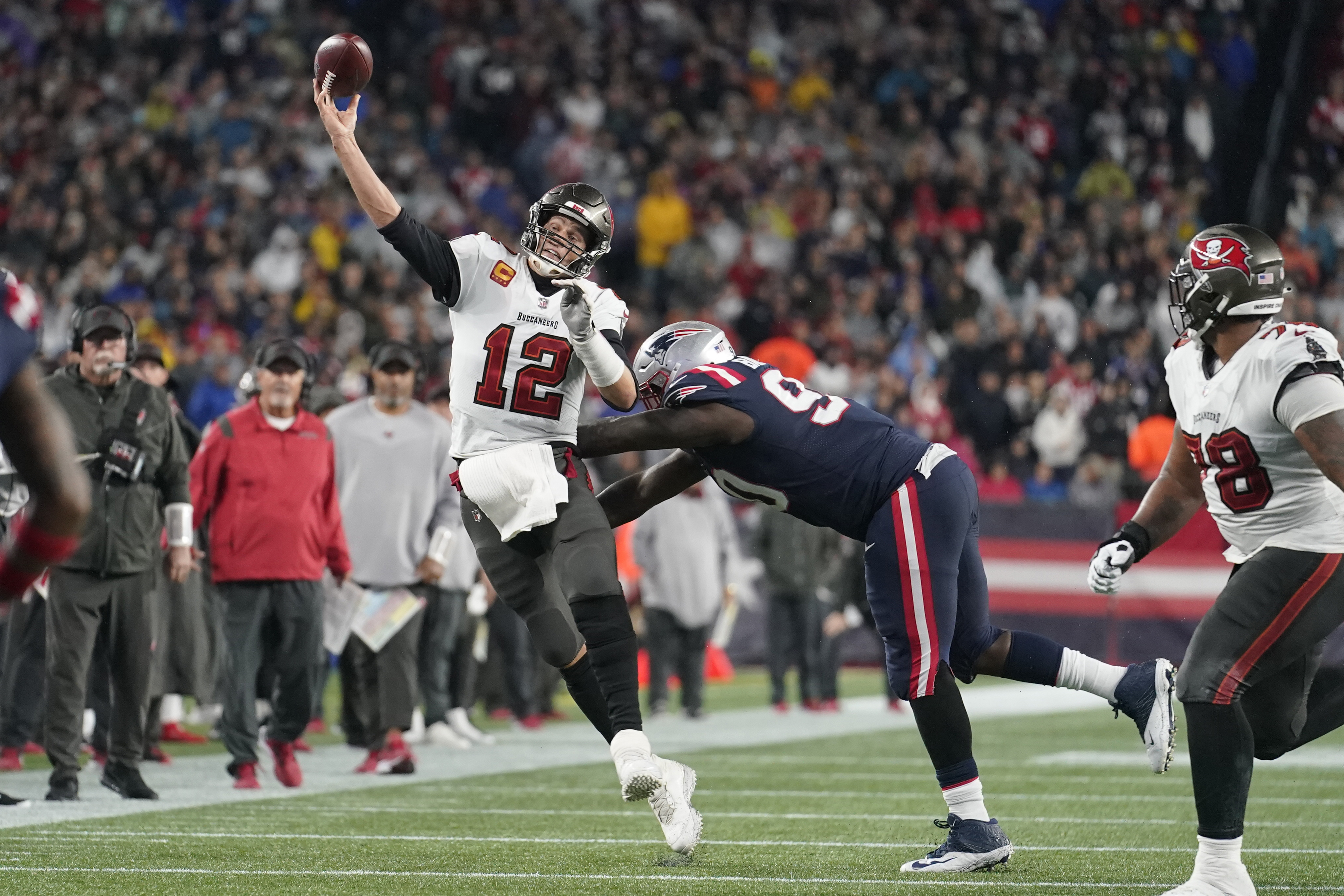 Buccaneers Patriots Football