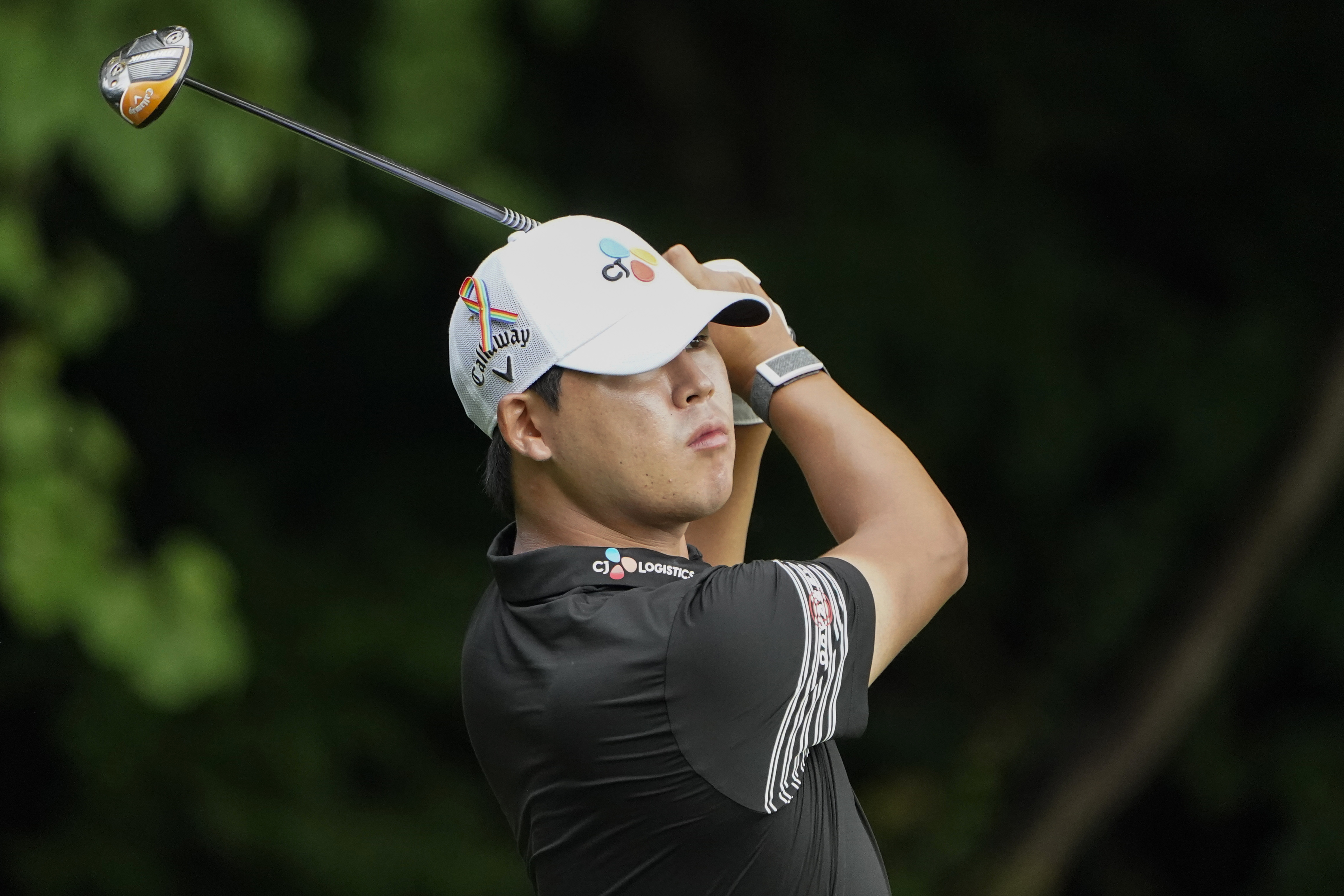Si Woo Kim shoots 62 for 2-shot lead after 3 rounds at Wyndham