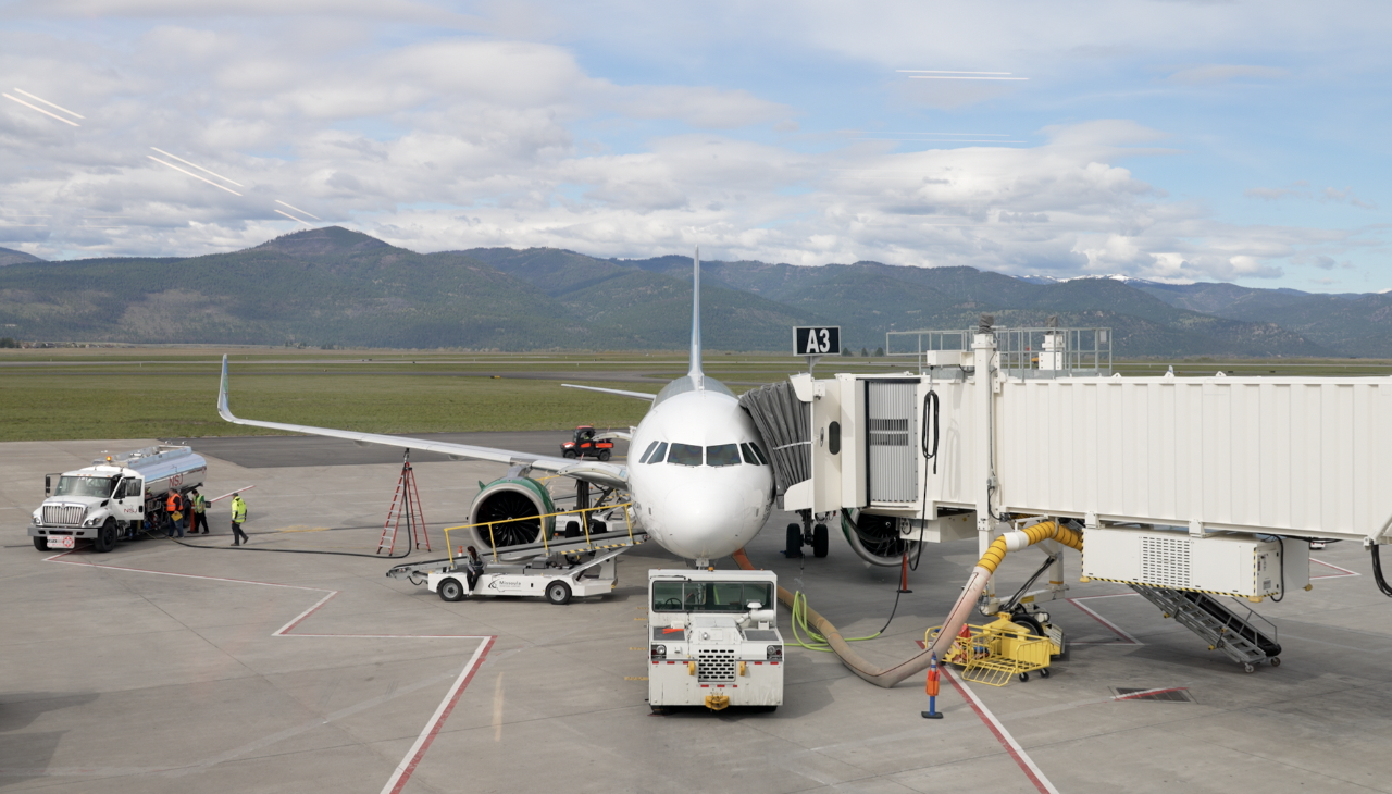 Frontier plane Missoula