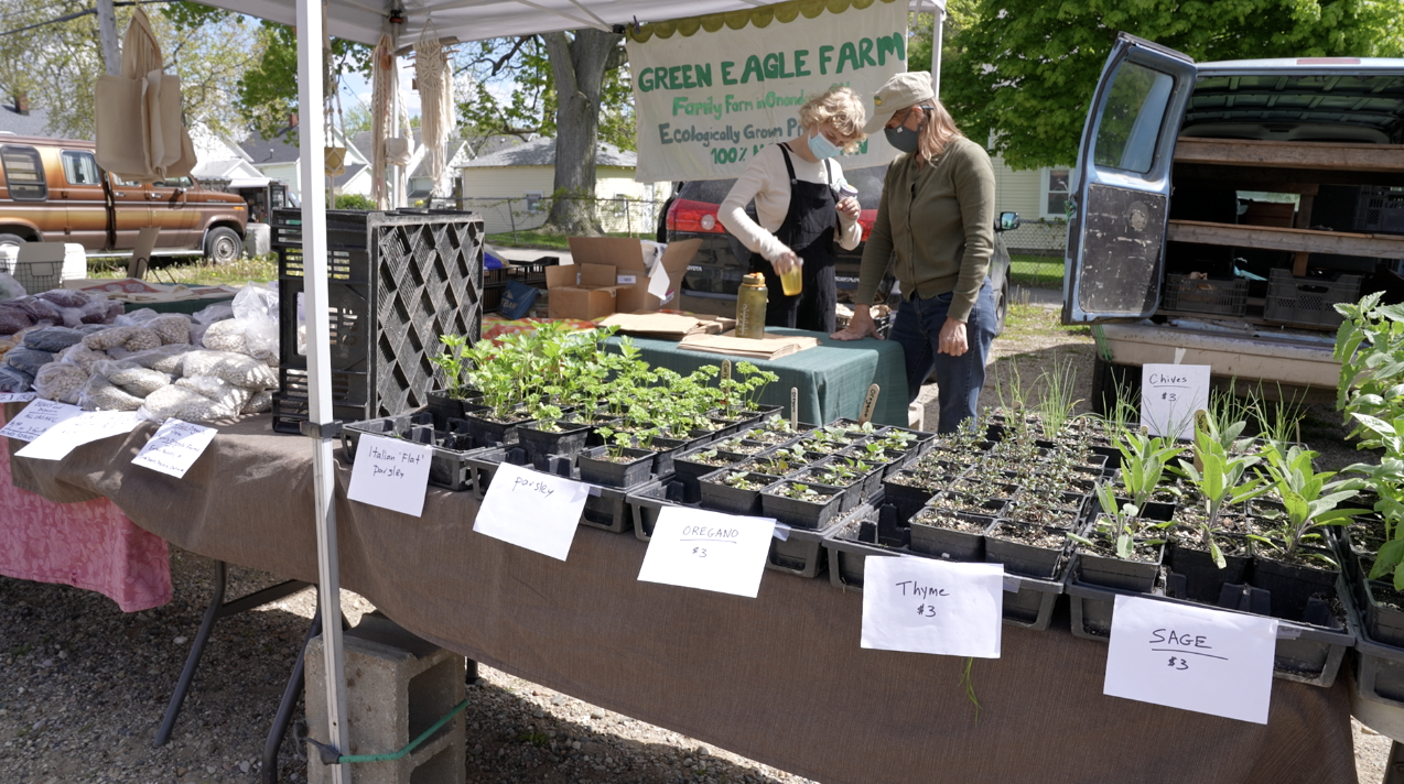 Green Eagle Farms of Onondaga at the Allen Neighborhood Center farmers market