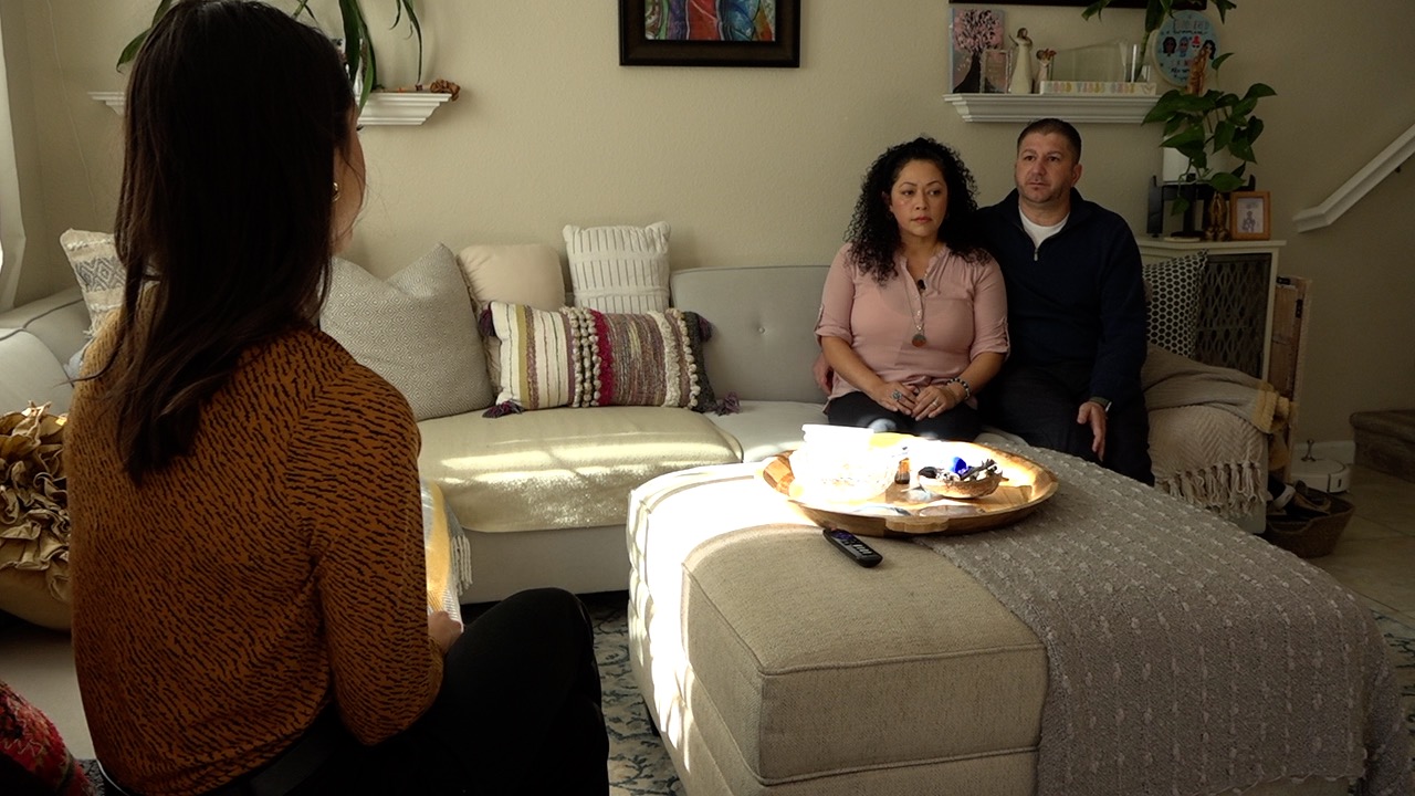 Monique and Sam Tallo almost lost their 17-year-old son the fentanyl