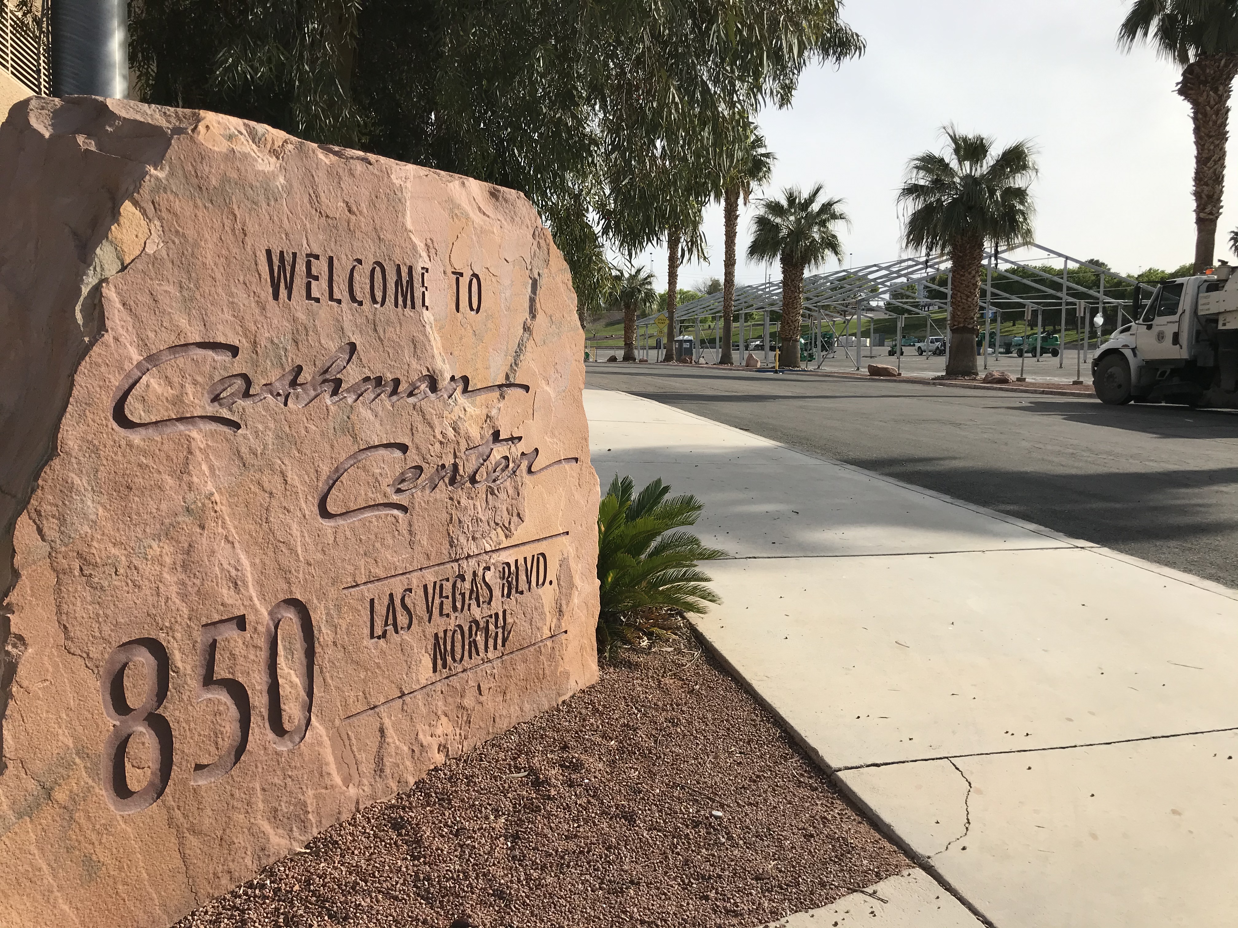 Las Vegas authorities are building a treatment campus that can care for up to 350 homeless individuals impacted by COVID-19
