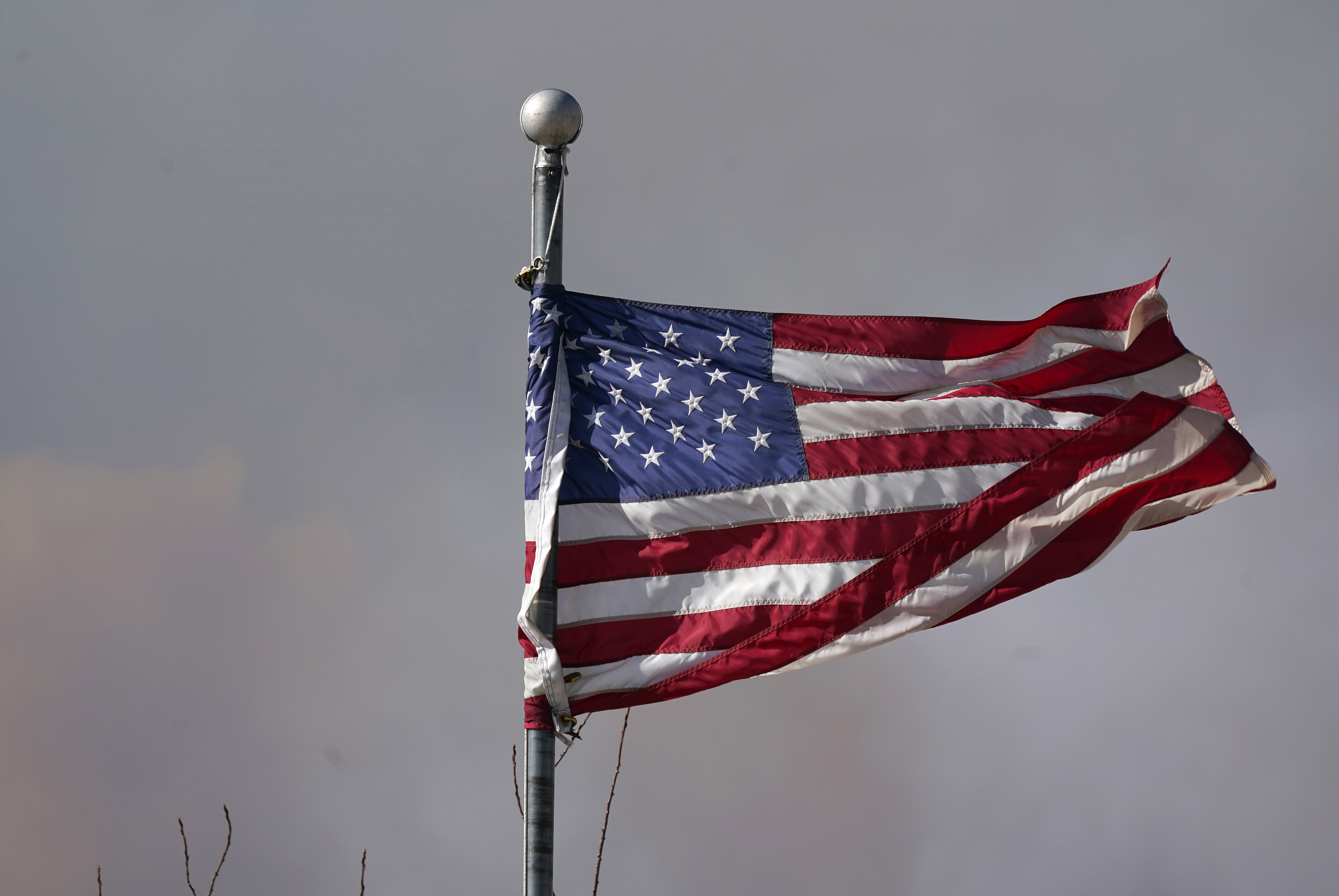 american flag wildfire granby east troublesome fire
