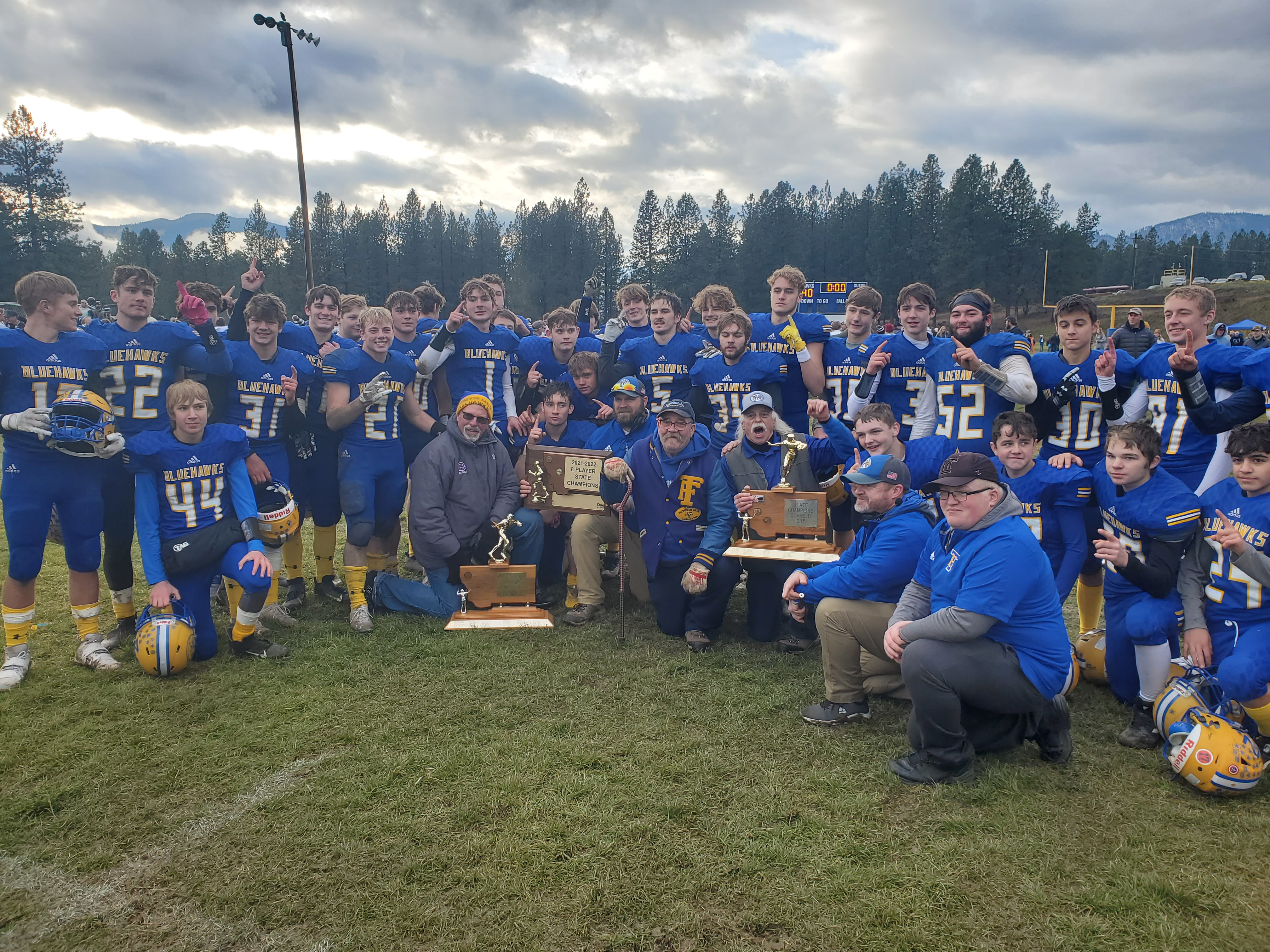 Thompson Falls 2021 football state champions