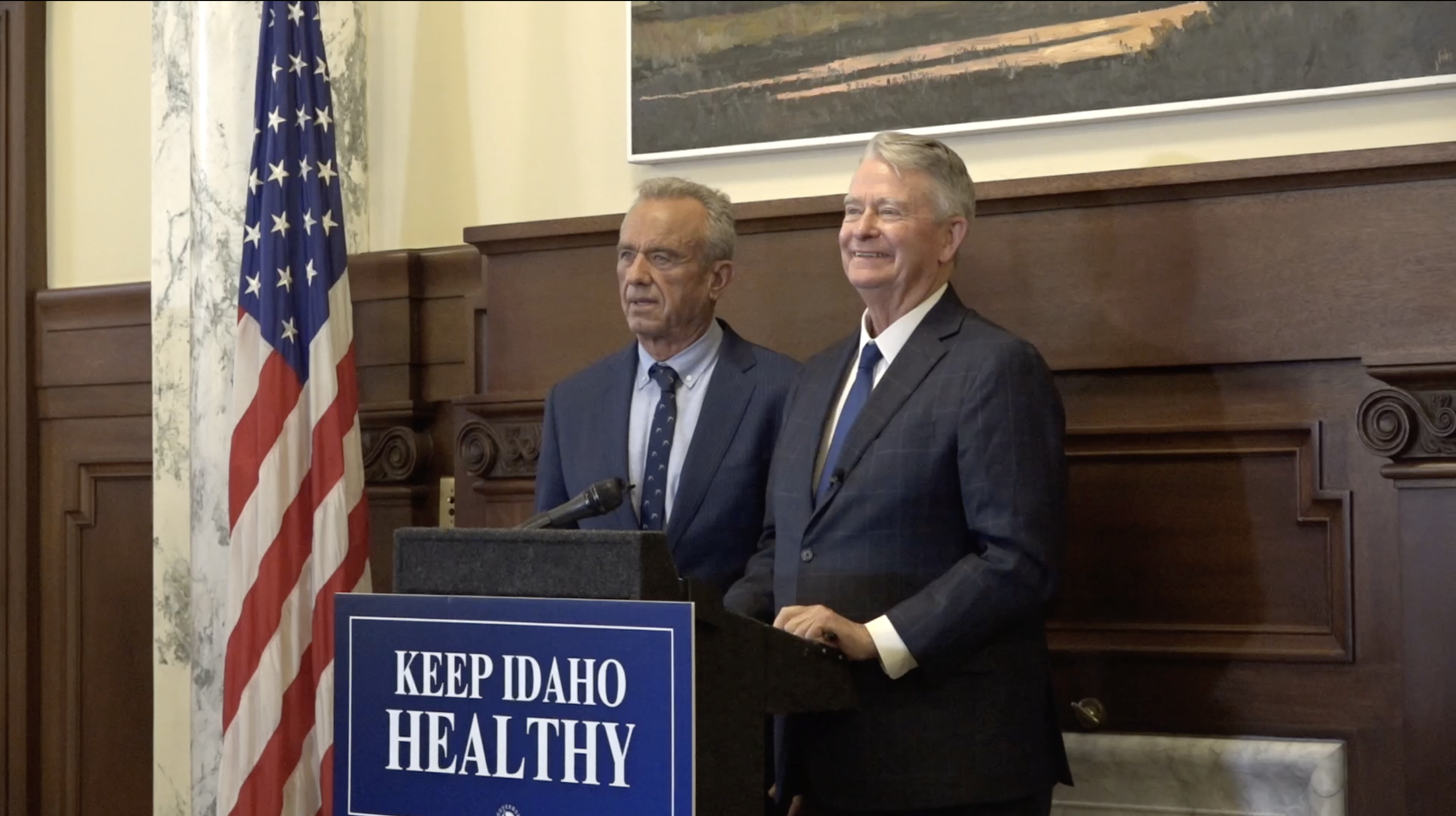 HHS Secretary Kennedy and Governor Little 
