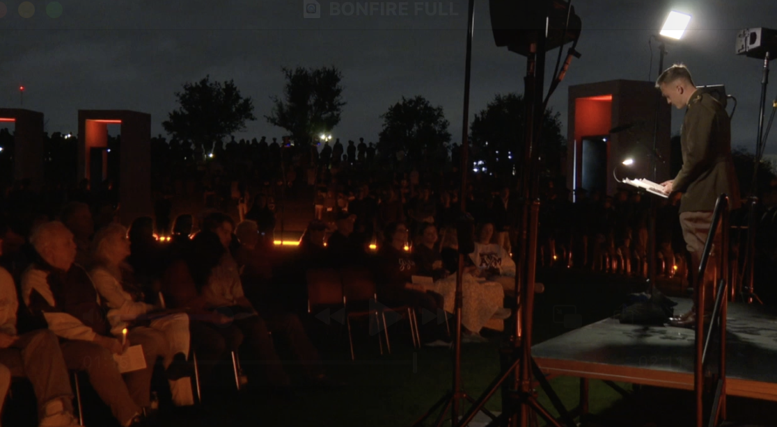 Texas A&M holds annual remembrance ceremony for 1999 Bonfire tragedy victims