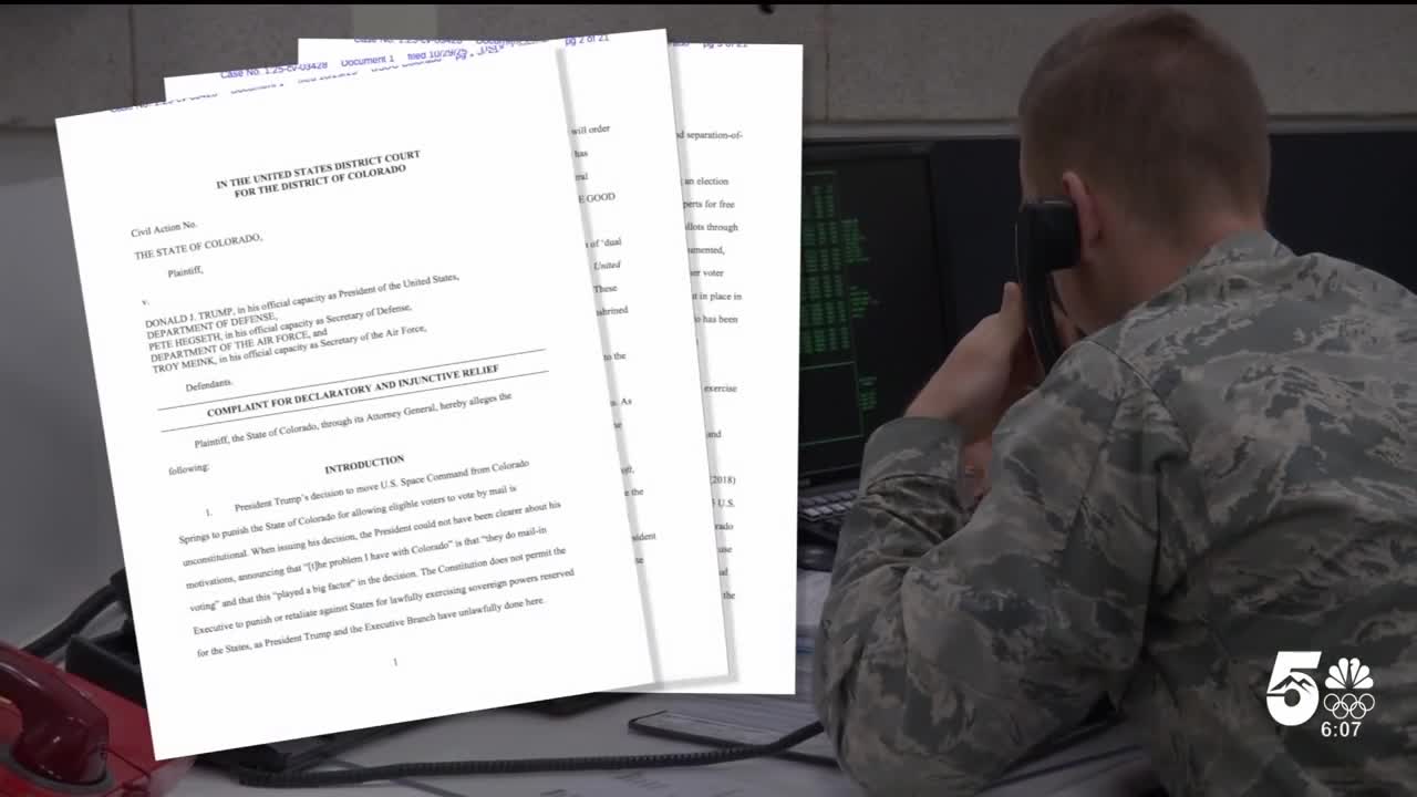 Space Command Relocation