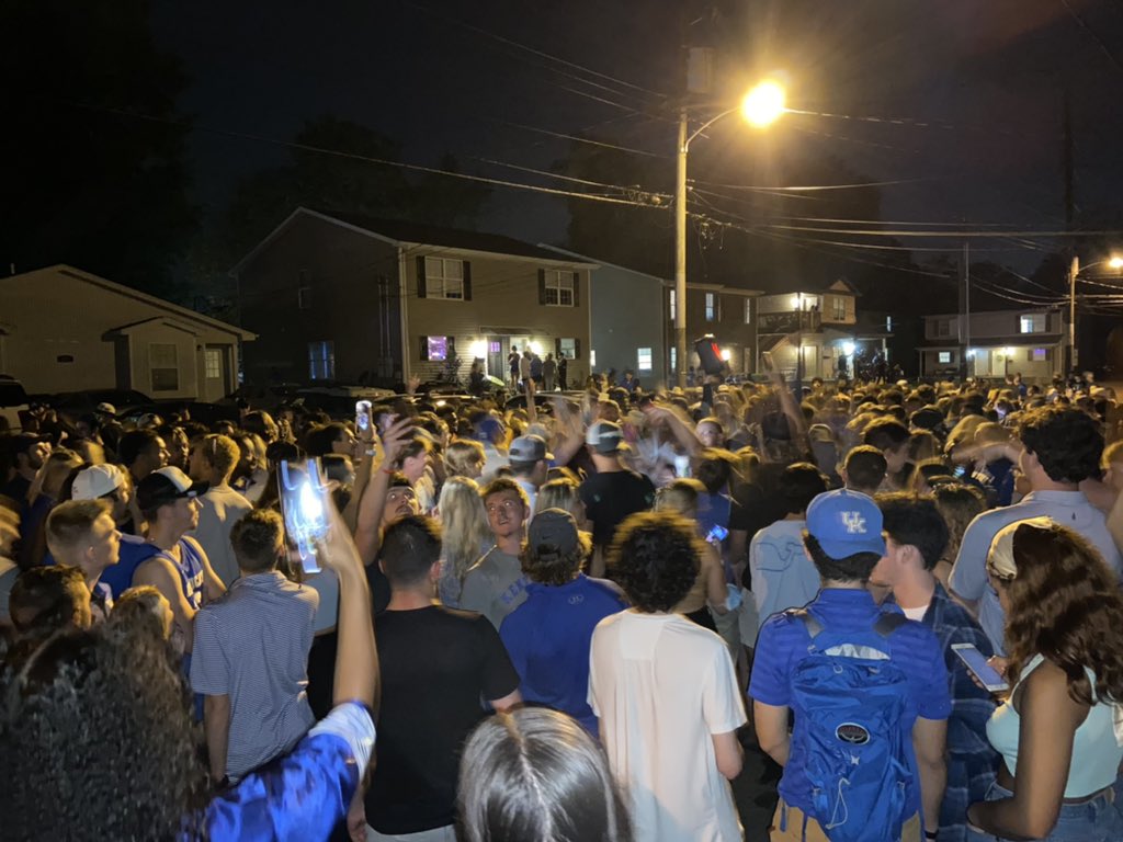 State Street after Cats beat LSU