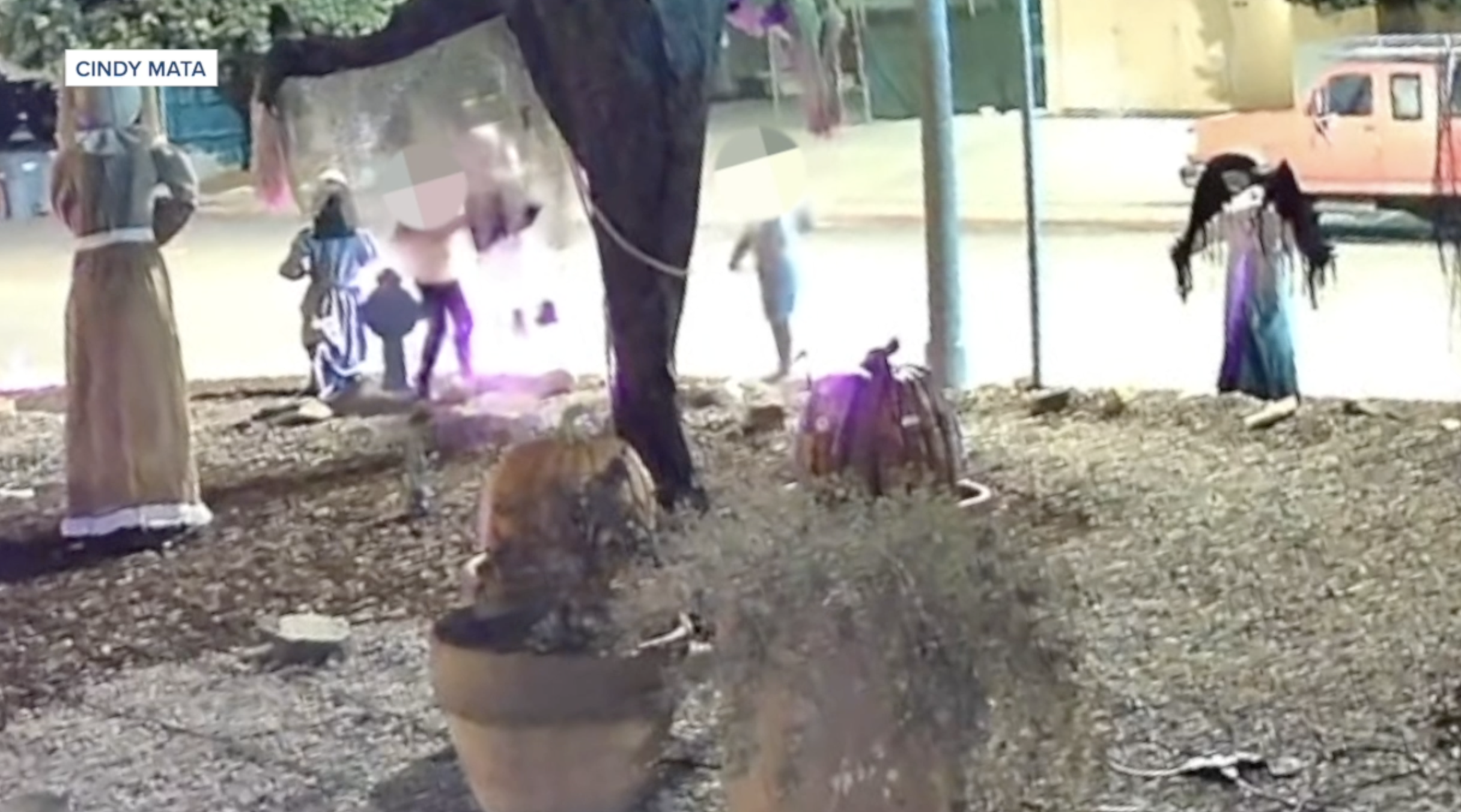 Halloween display thefts shock Spring Valley neighborhood