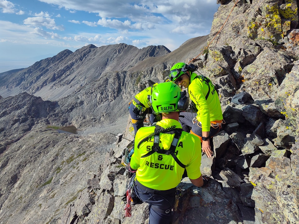 Search and Rescue at Ellingwood Point 