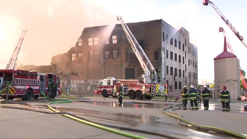 Warehouse fire 4777 N. 32nd Street