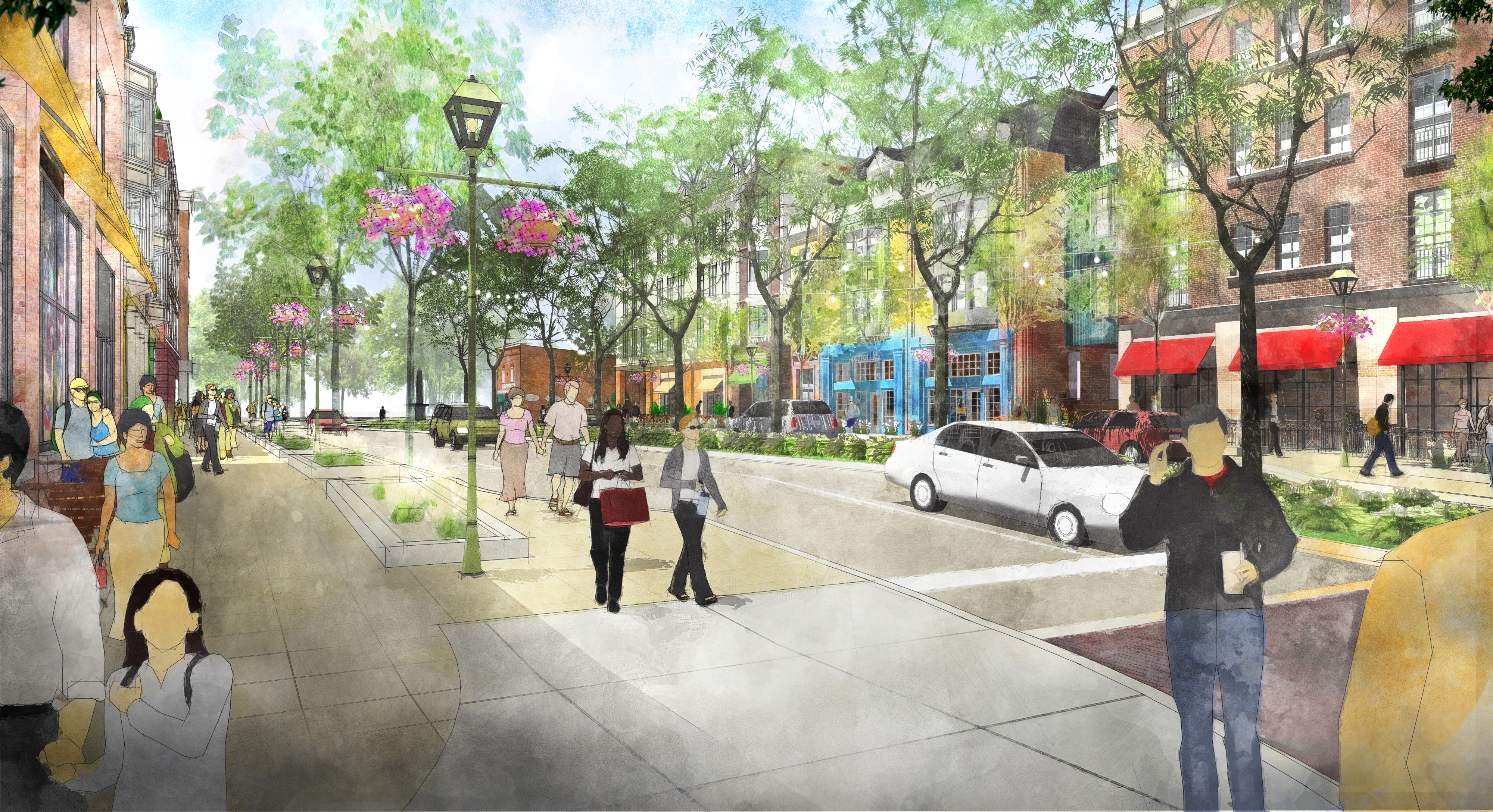 Downtown Okemos Streetscape of Hamilton.jpg