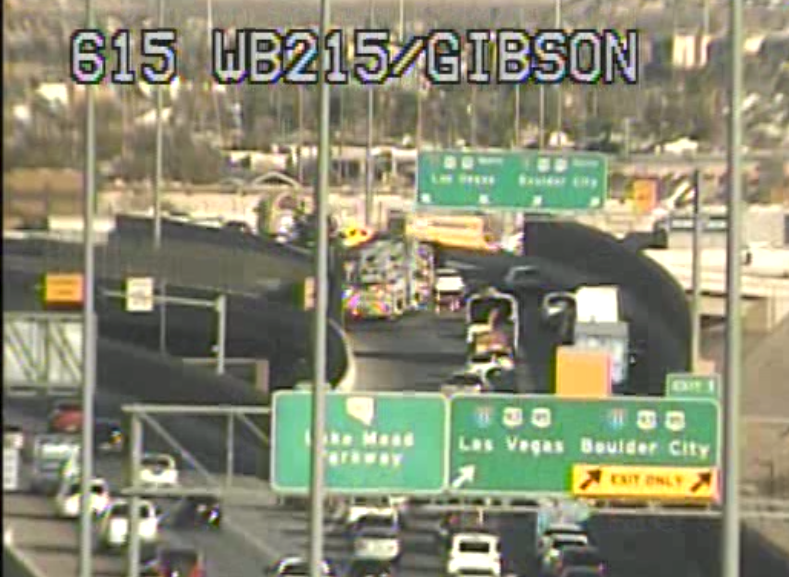 RTC: All lanes to northbound I-11 blocked following crash on southbound 215