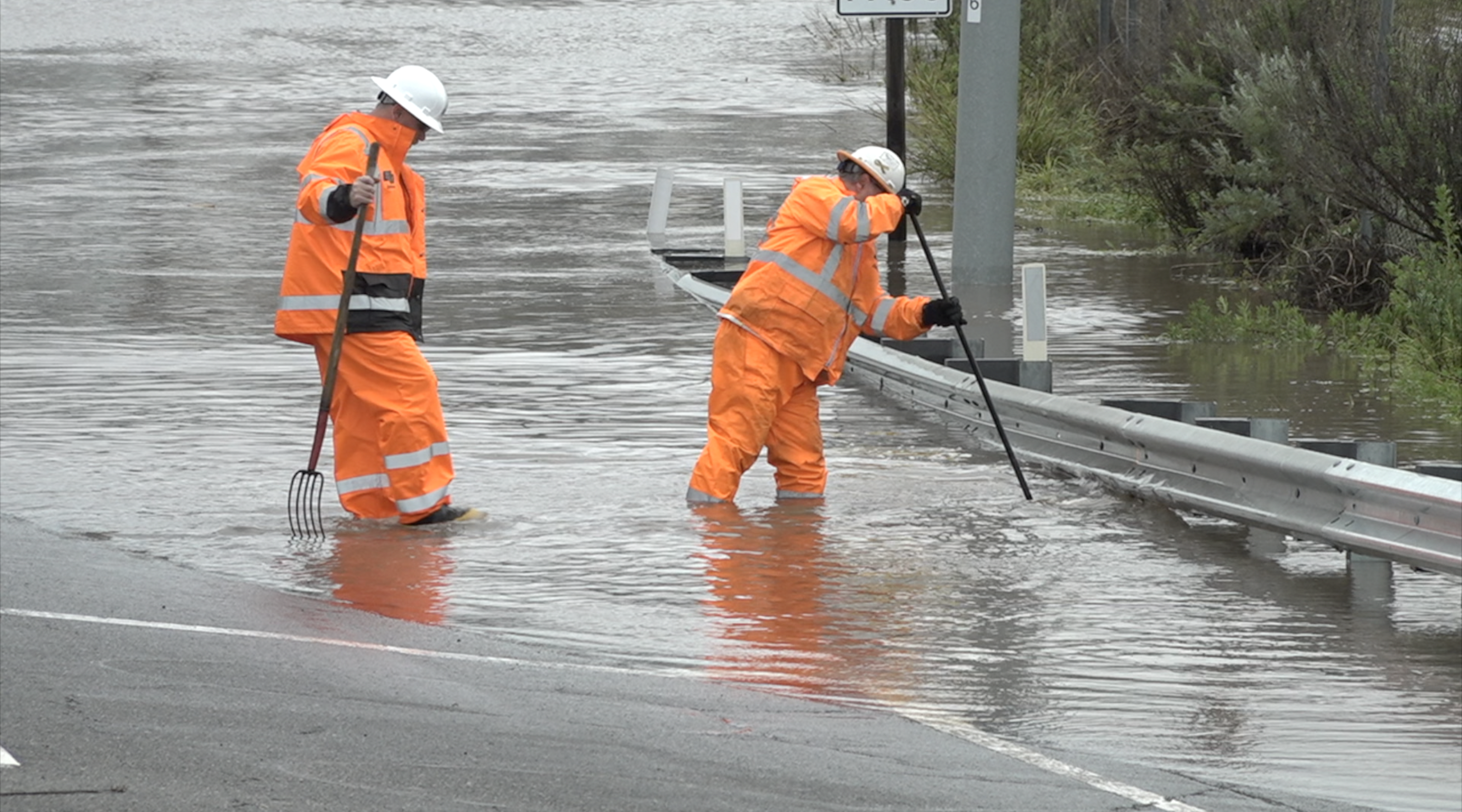 Rain delays SR-78 construction, causes on-ramp flooding
