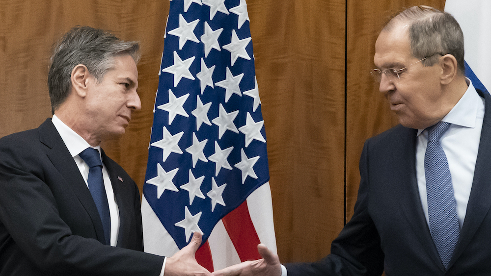 Antony Blinken, Sergey Lavrov US Russia talks