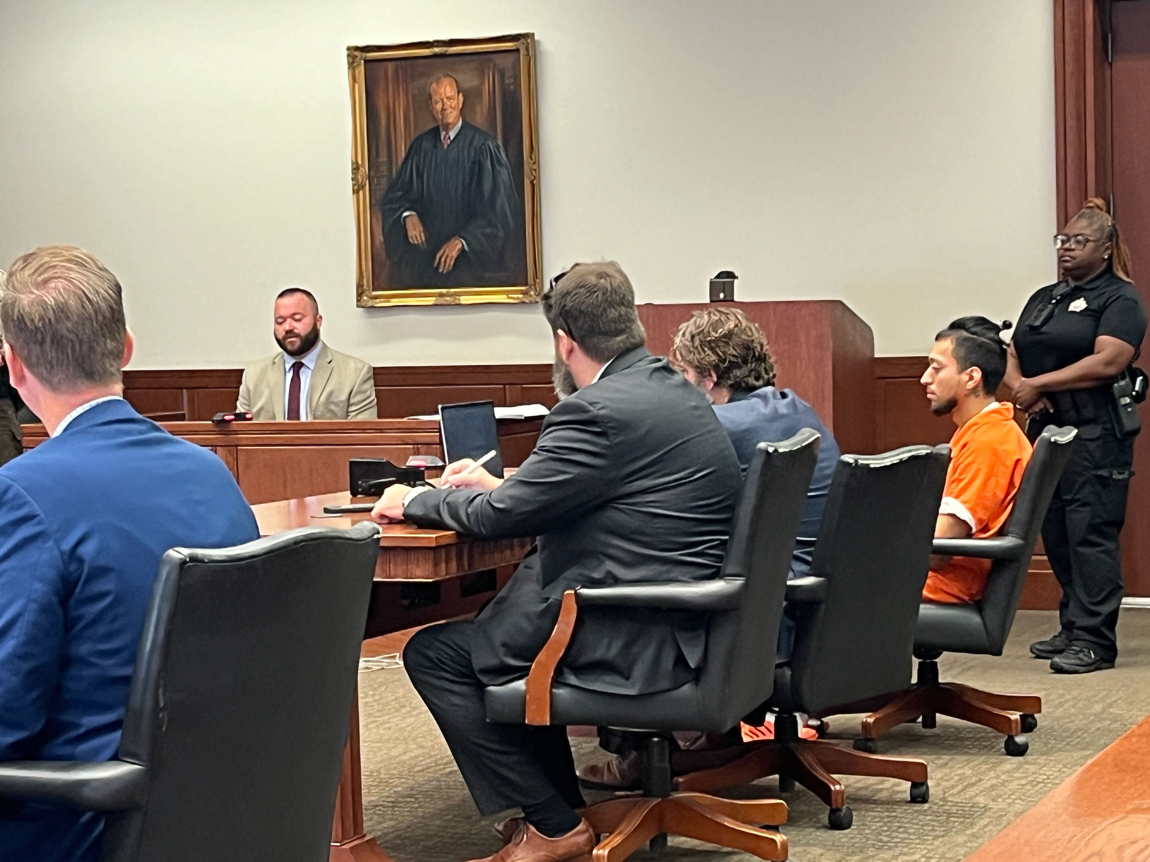 Luis Ramos in court 