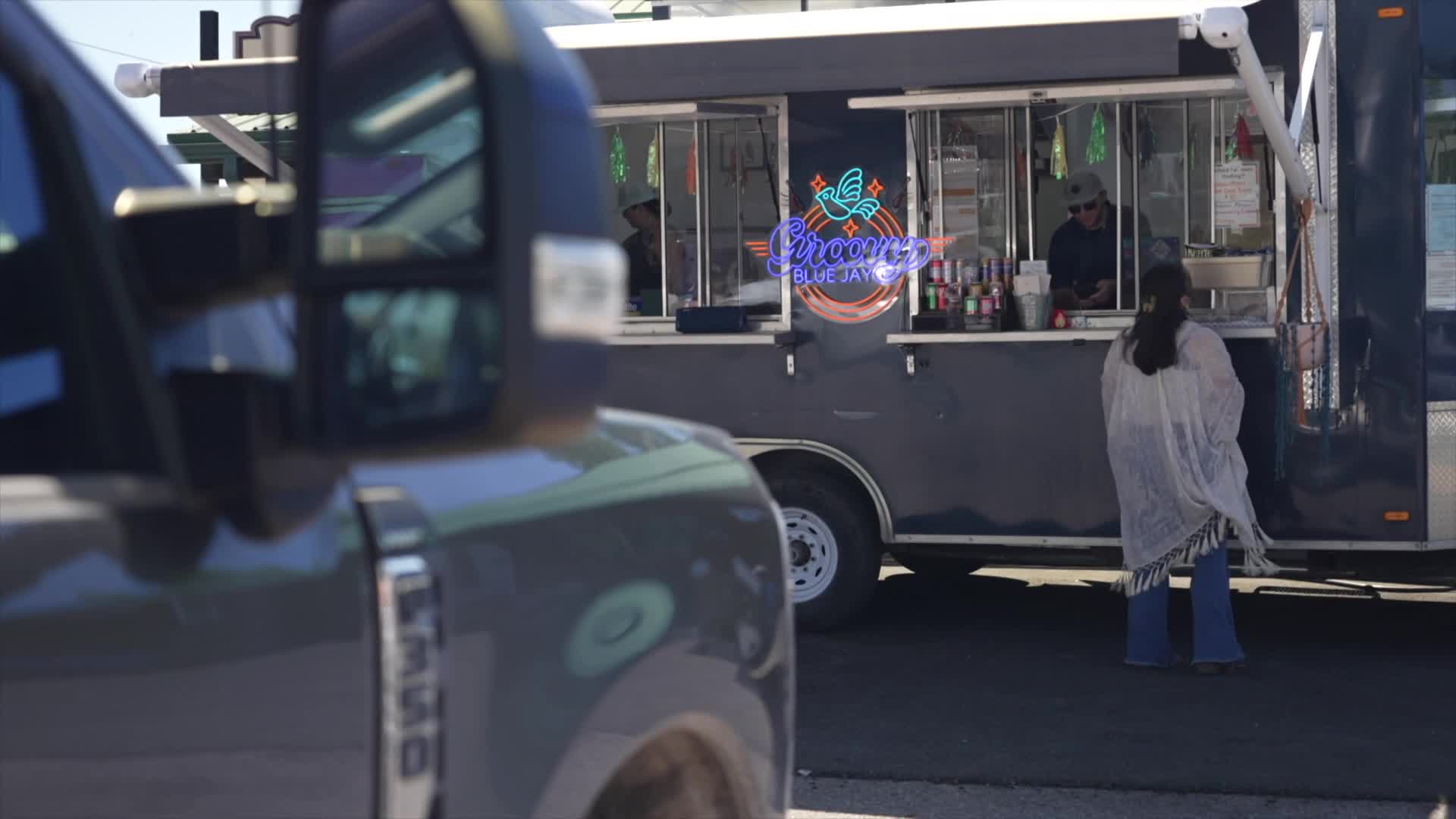 Groovy Blue Jay food truck