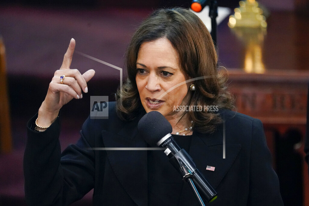 VP Harris tells Buffalo mourners: Stand up for what's right