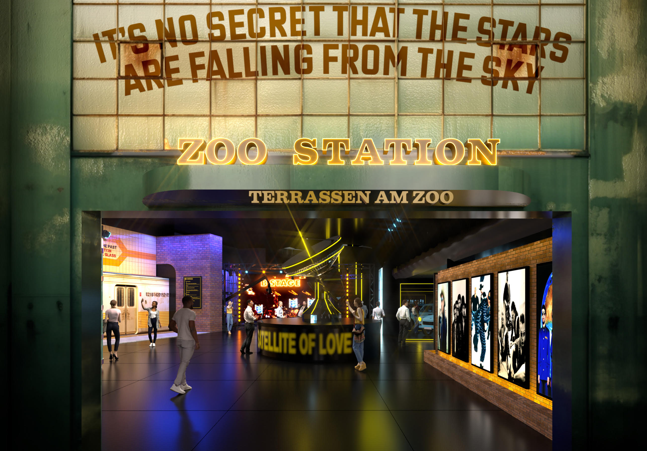 U2 Zoo Station Fan Portal 